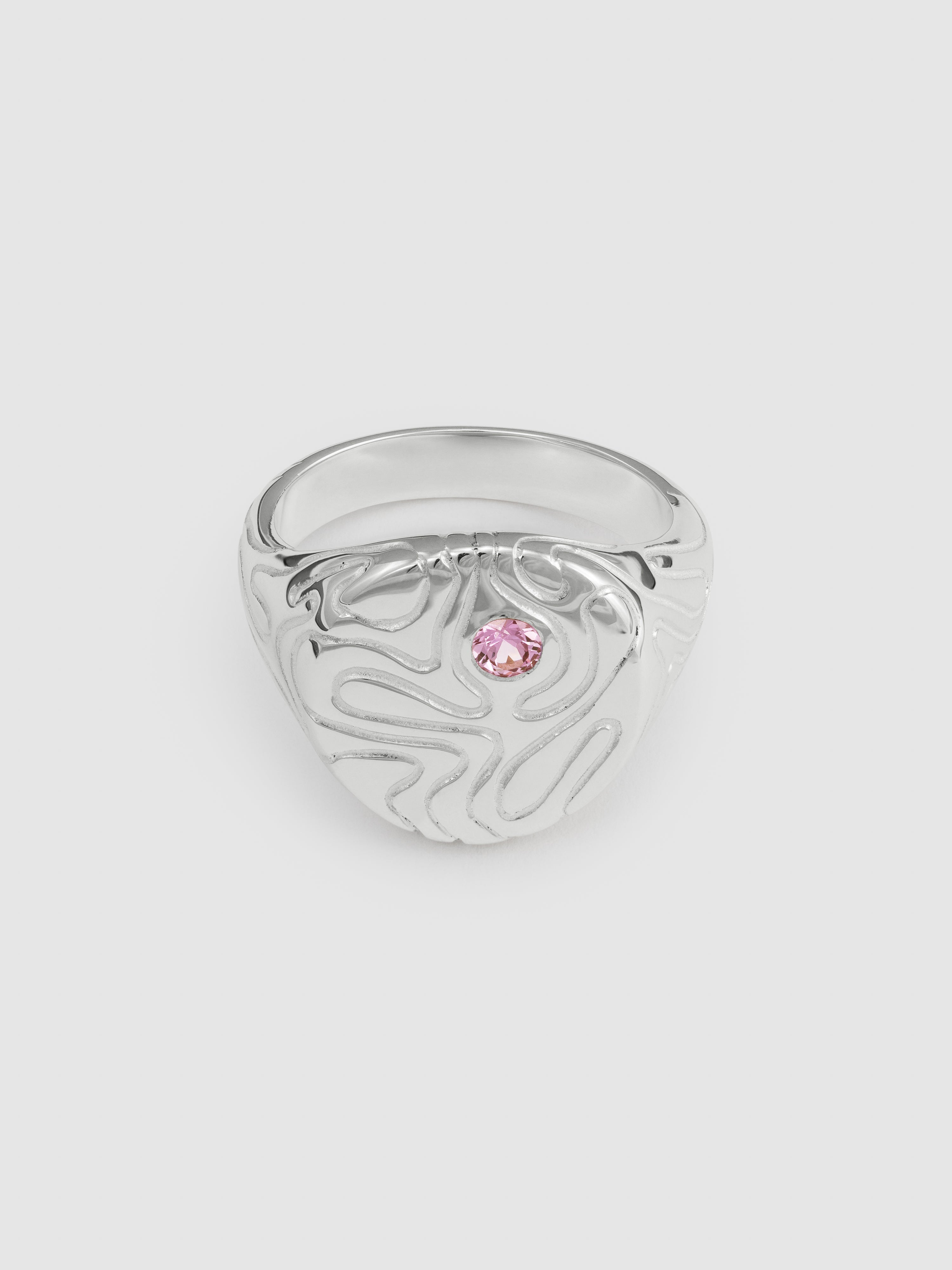 Globe signet pink