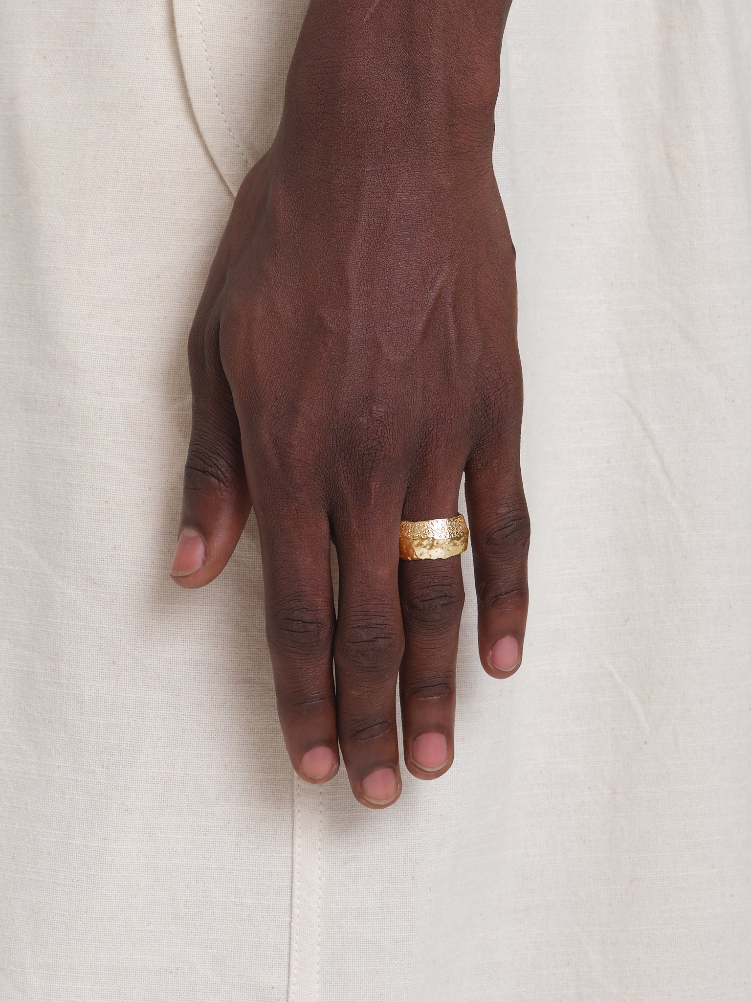 Lemon skin ring