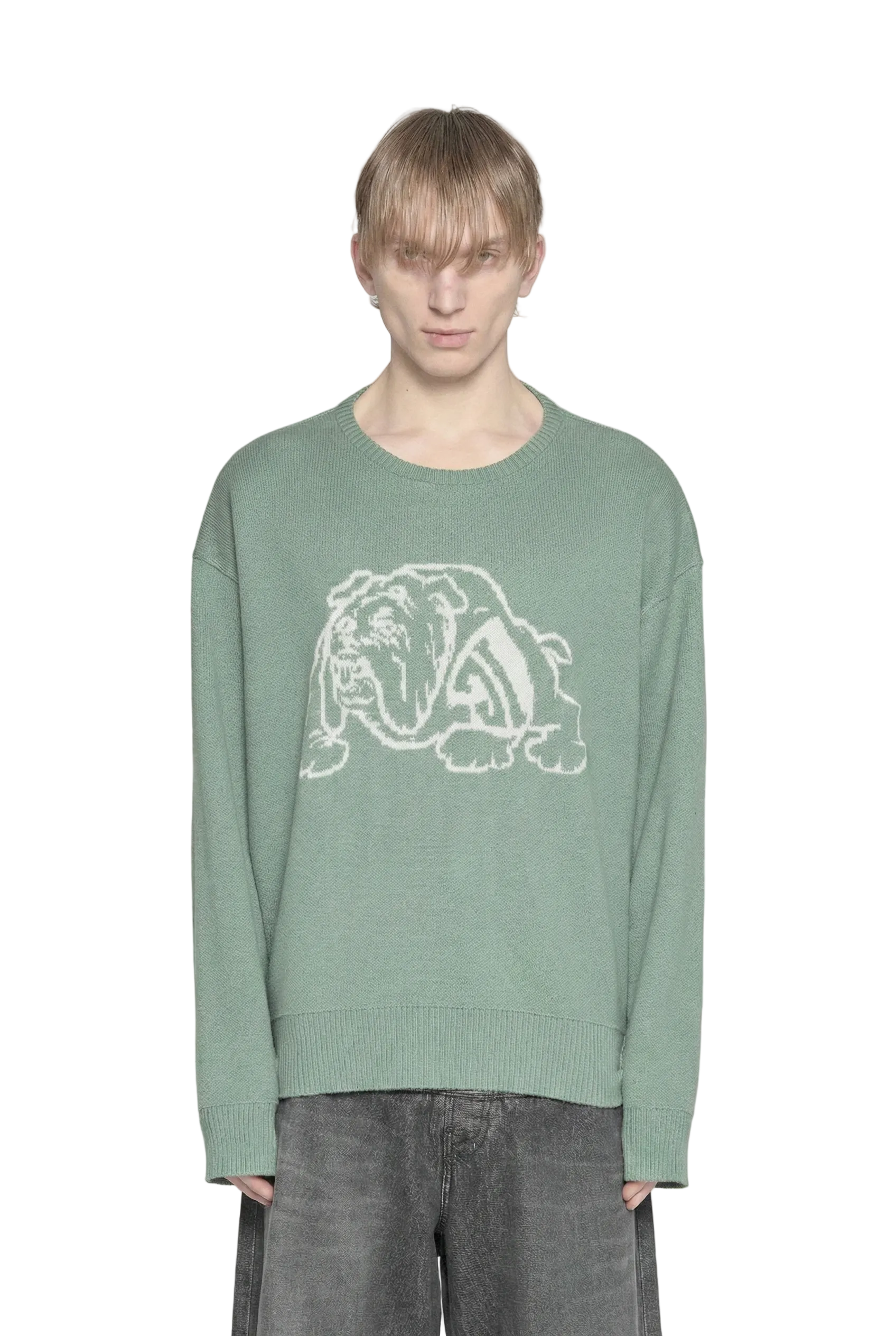 Bulldog jumper - khaki