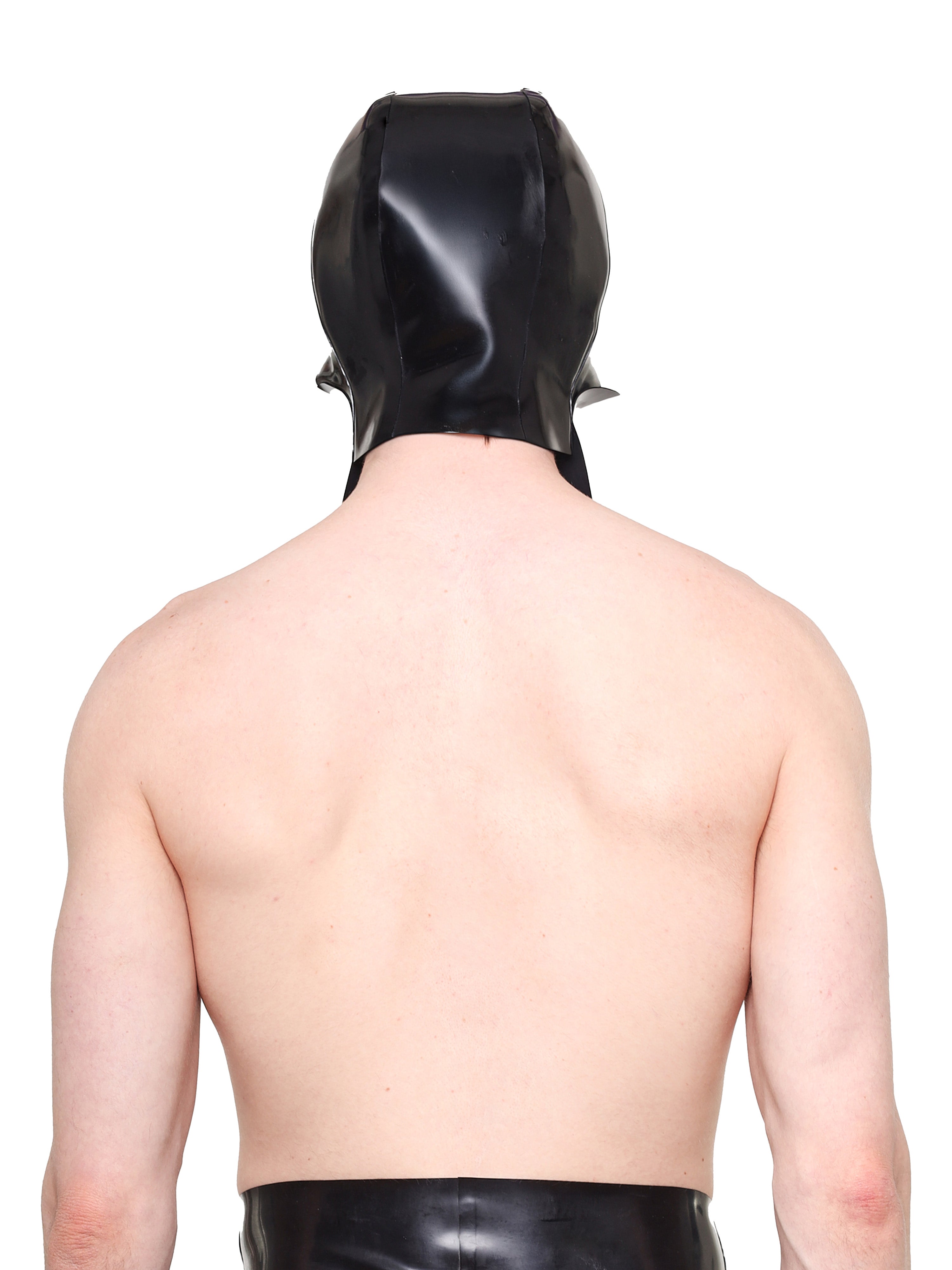 Harri black scarf cap