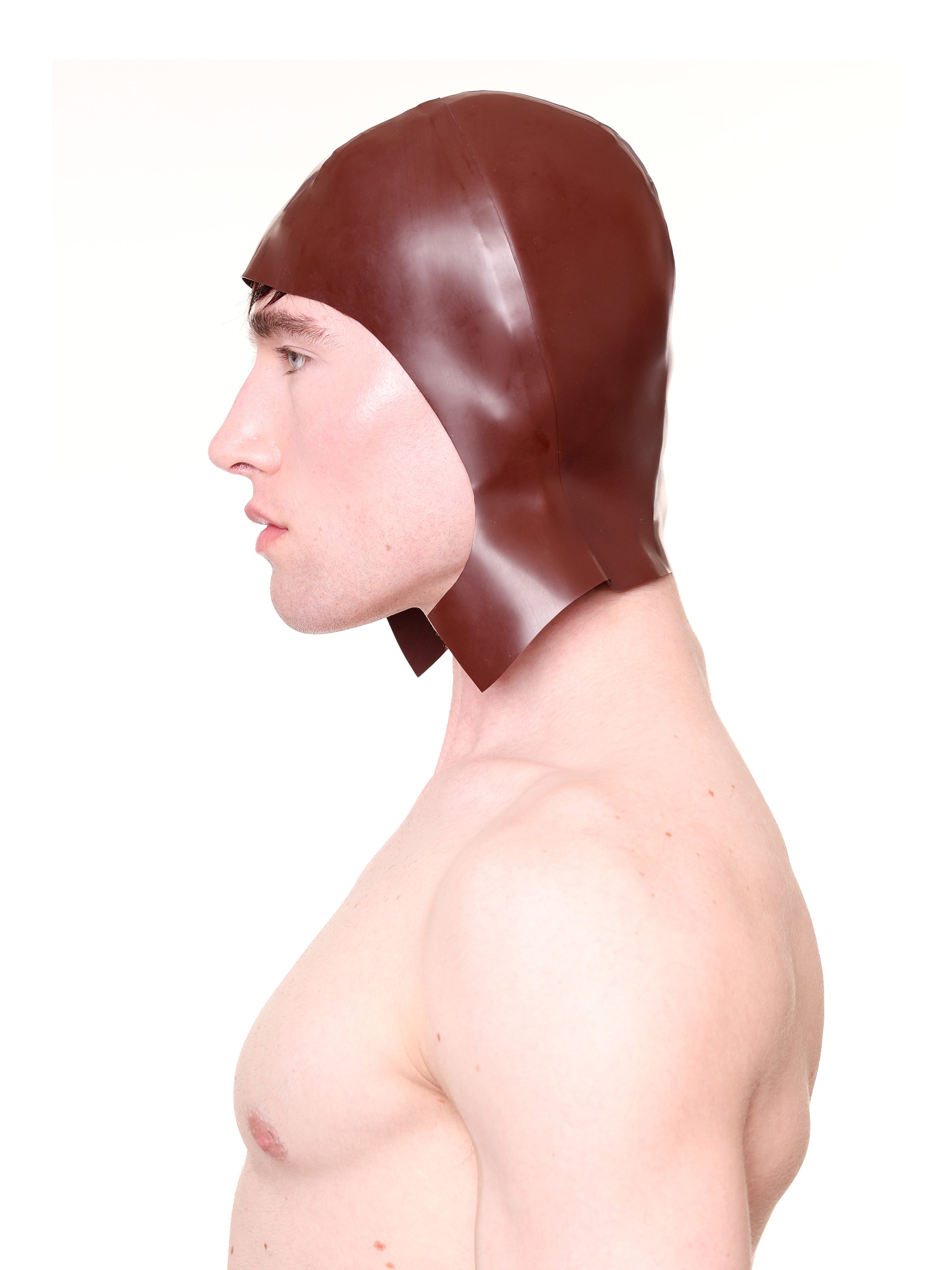 Harri brown cap with ear flaps