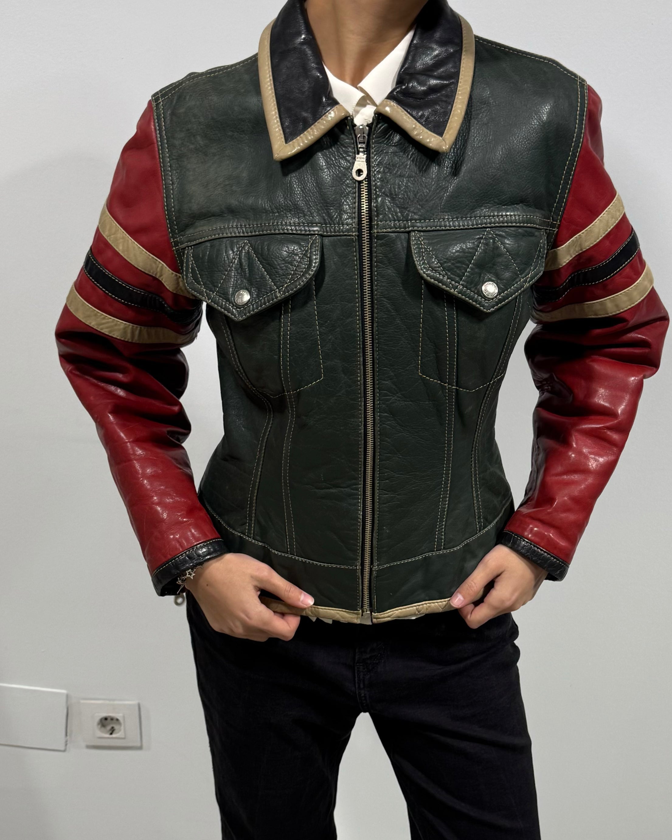 The monika leather jacket