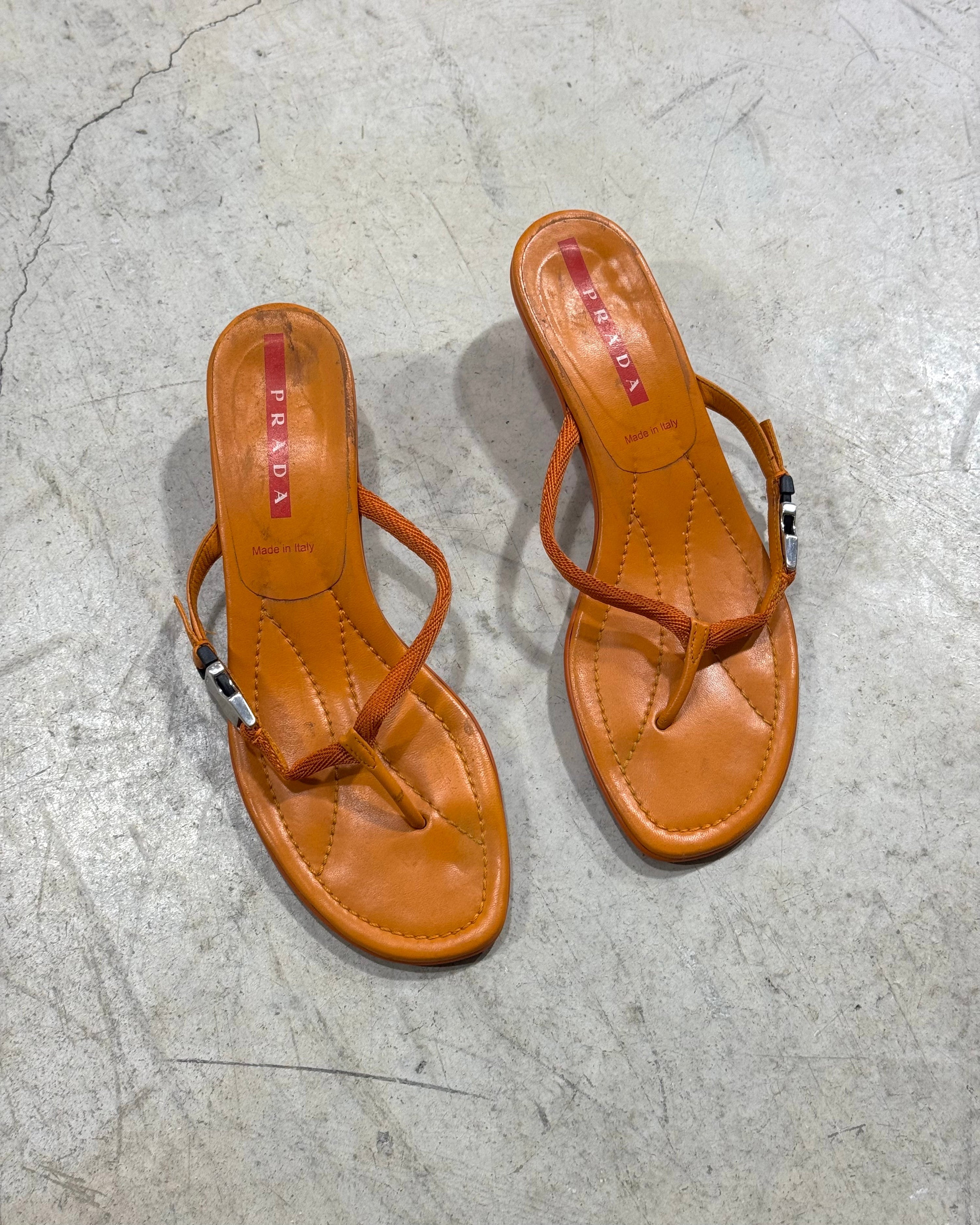 The sofía sandals by prada