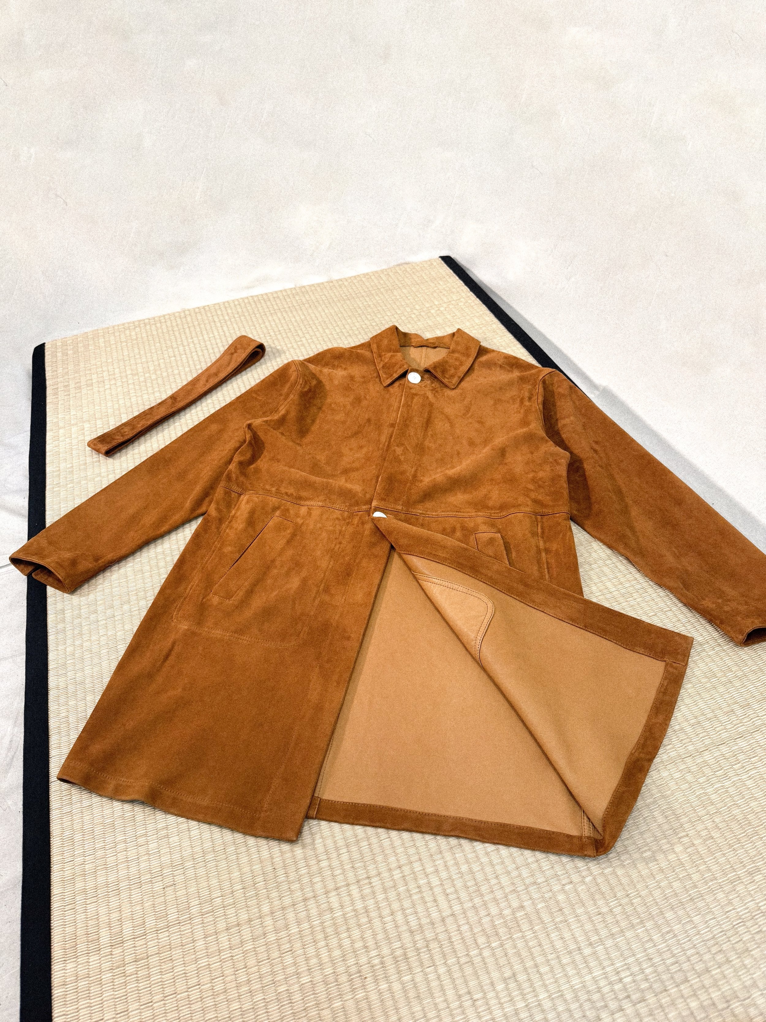 Suede coat