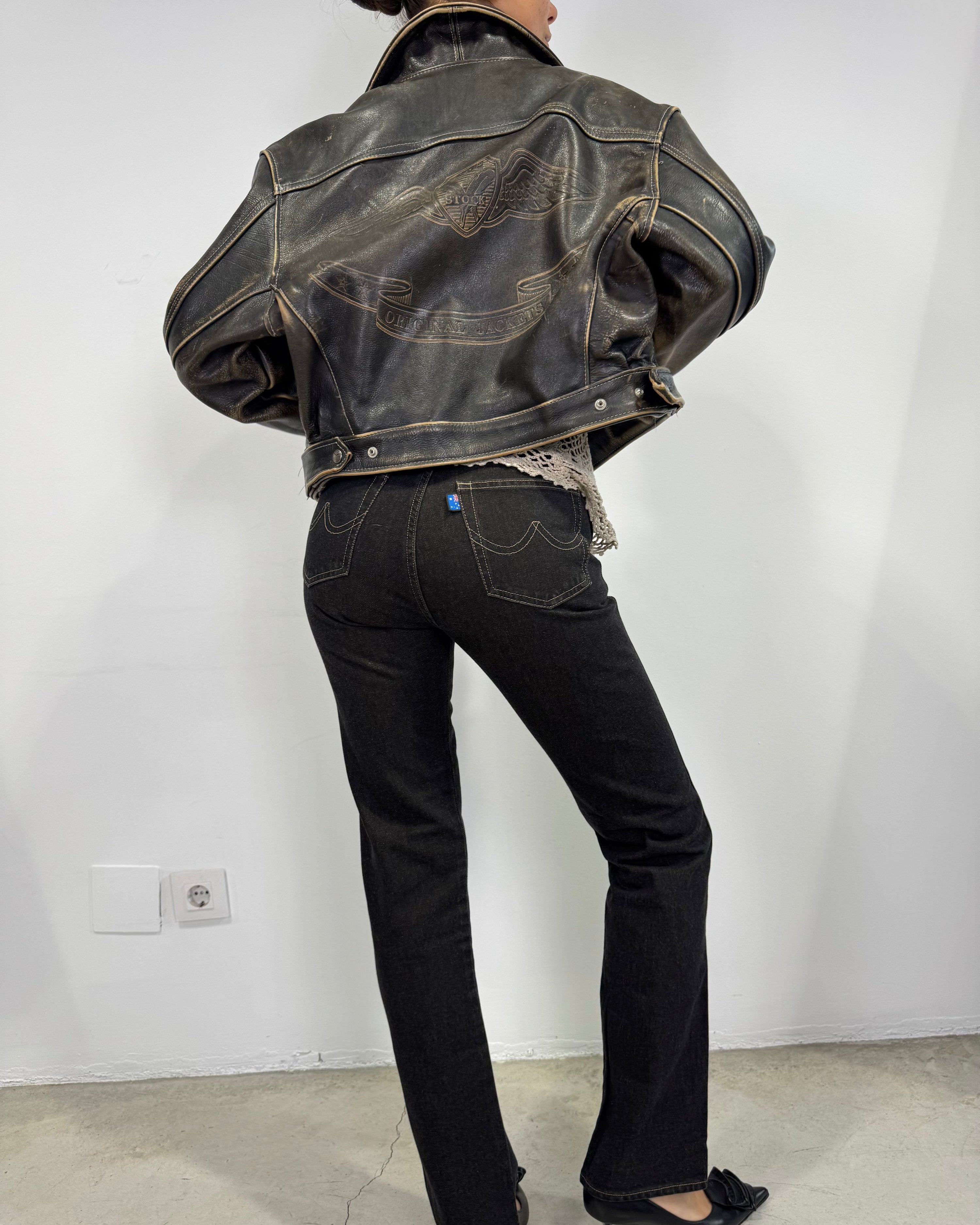 The axel leather jacket