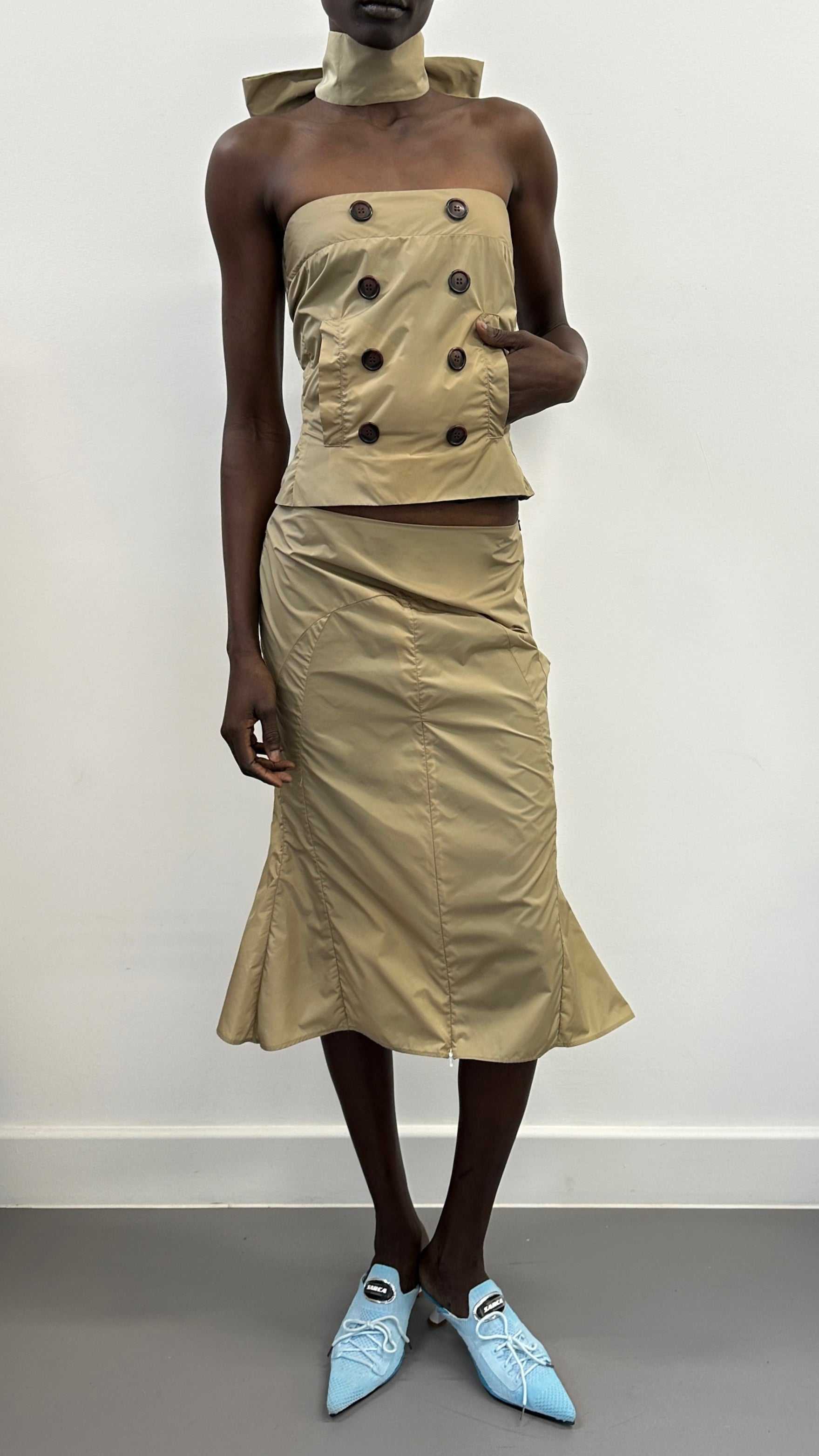 Nylon skirt