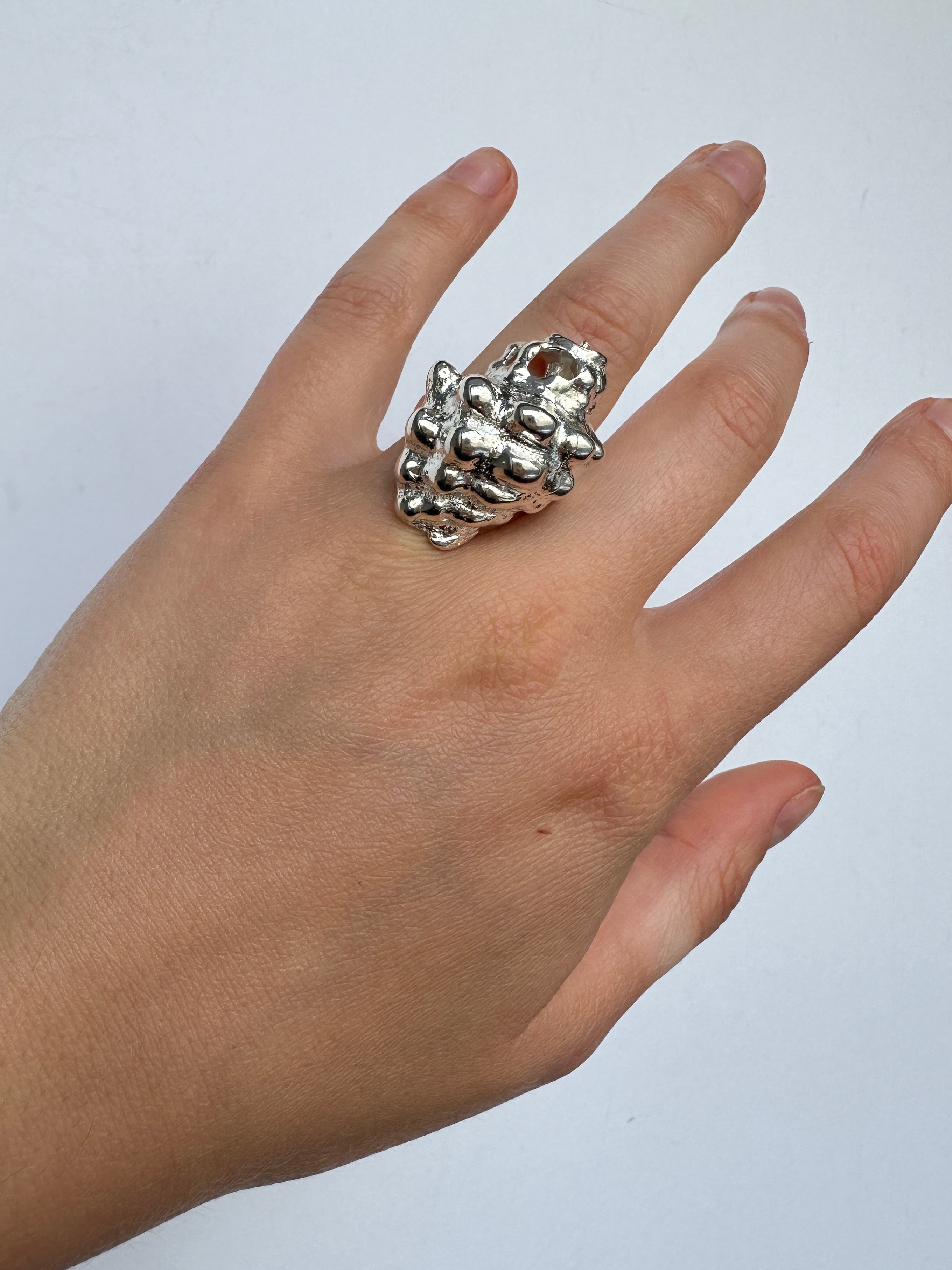 Charlie constantinou x octi big shell ring
