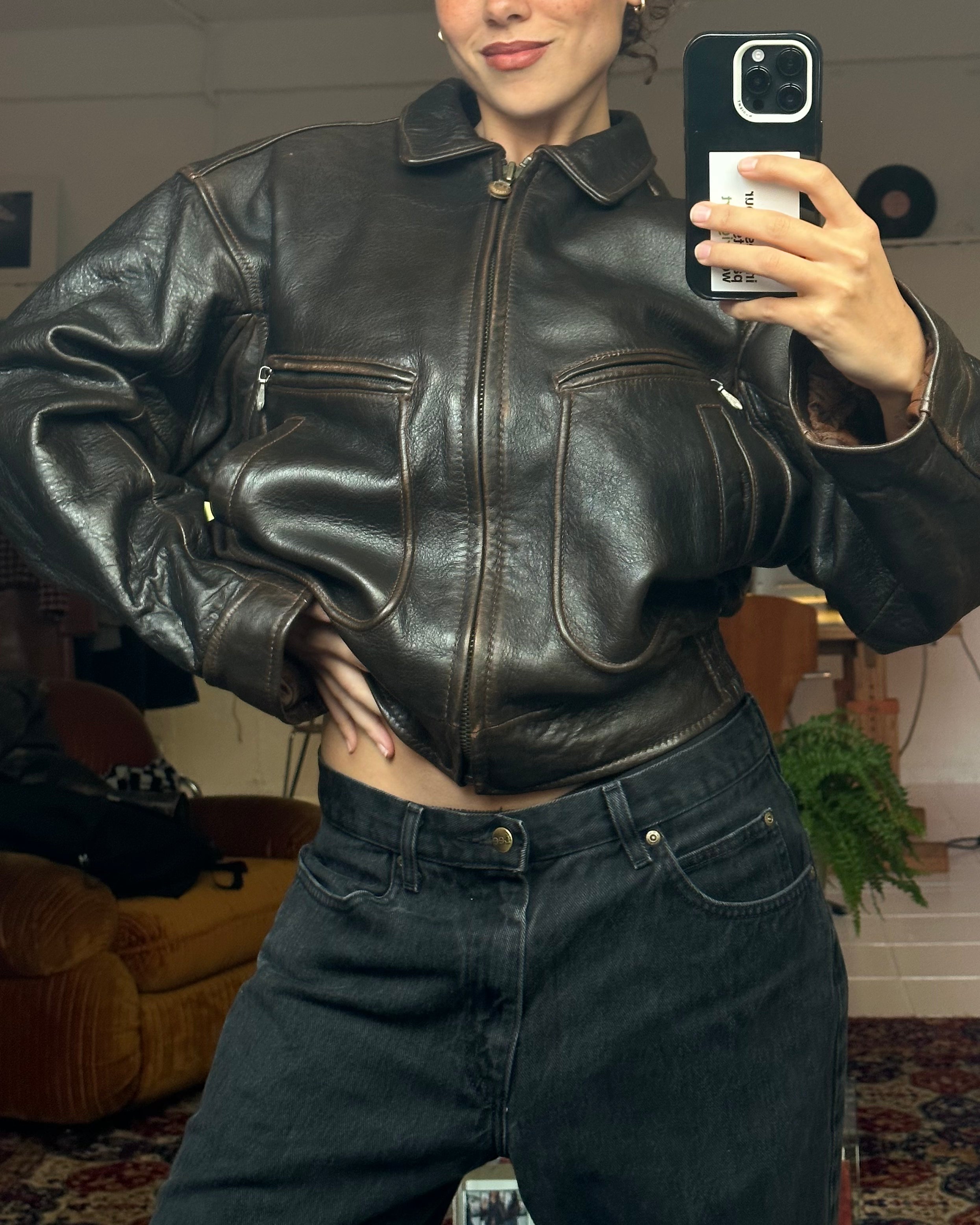 The jannicke leather jacket