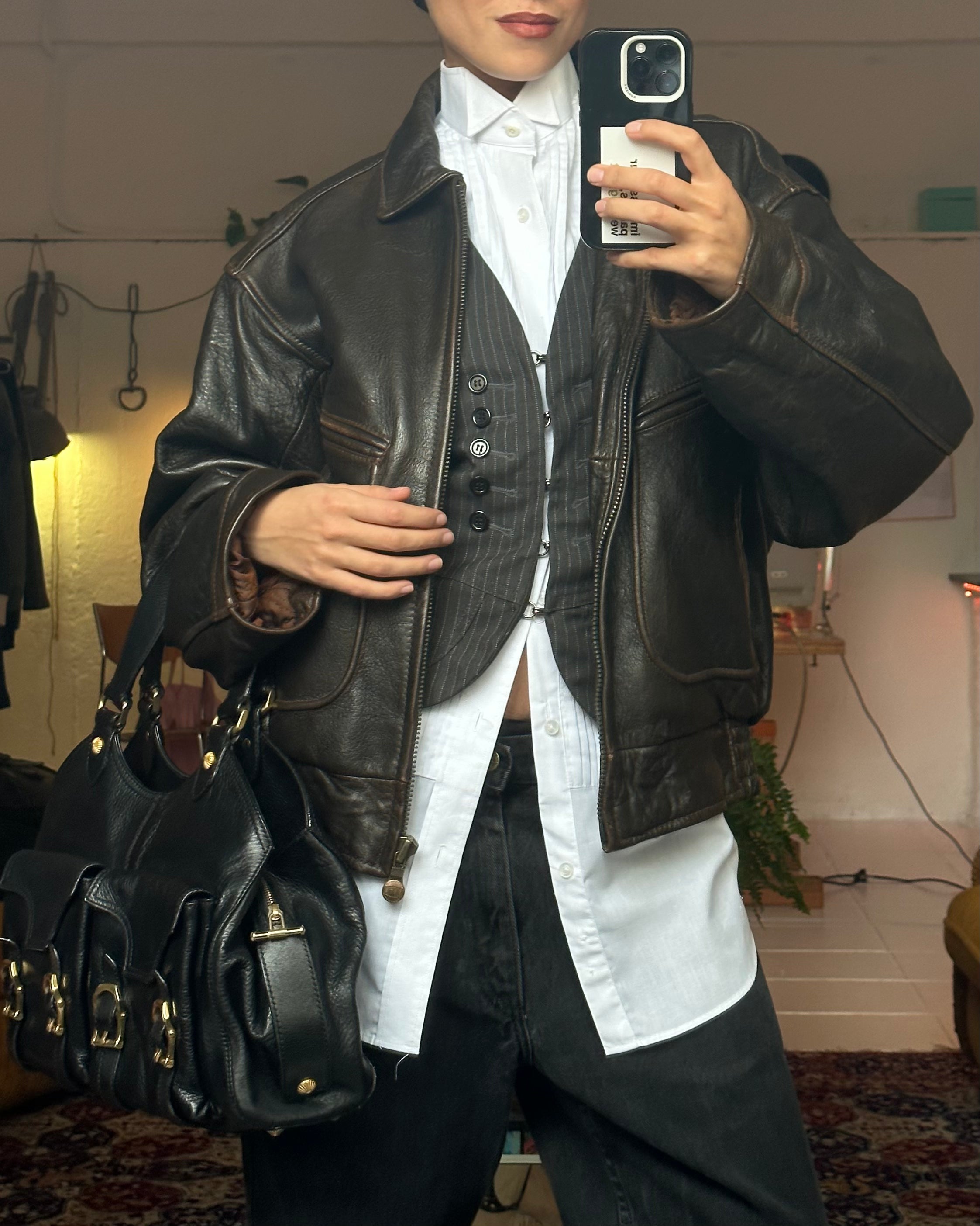 The jannicke leather jacket