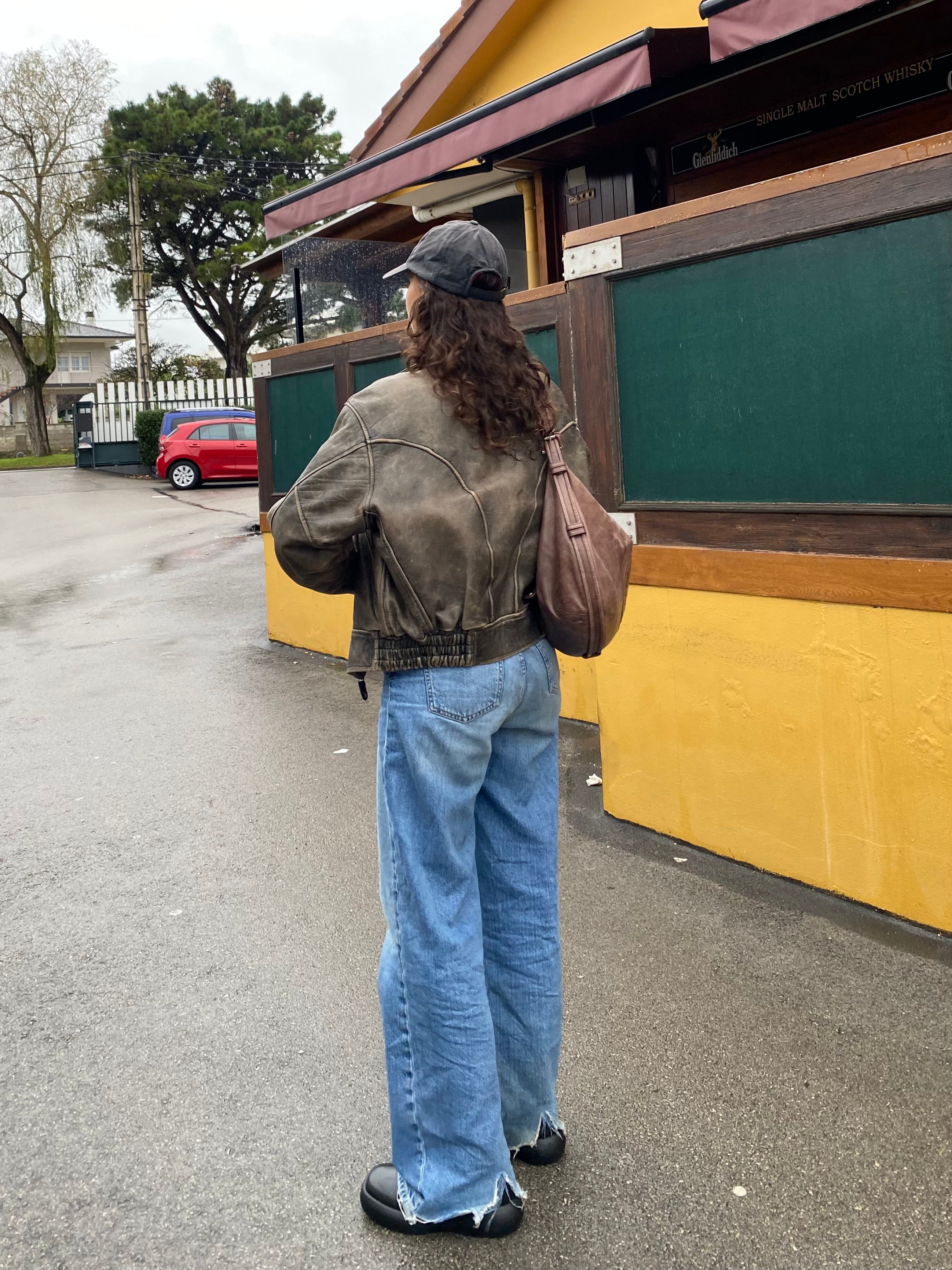 La bombe leather jacket