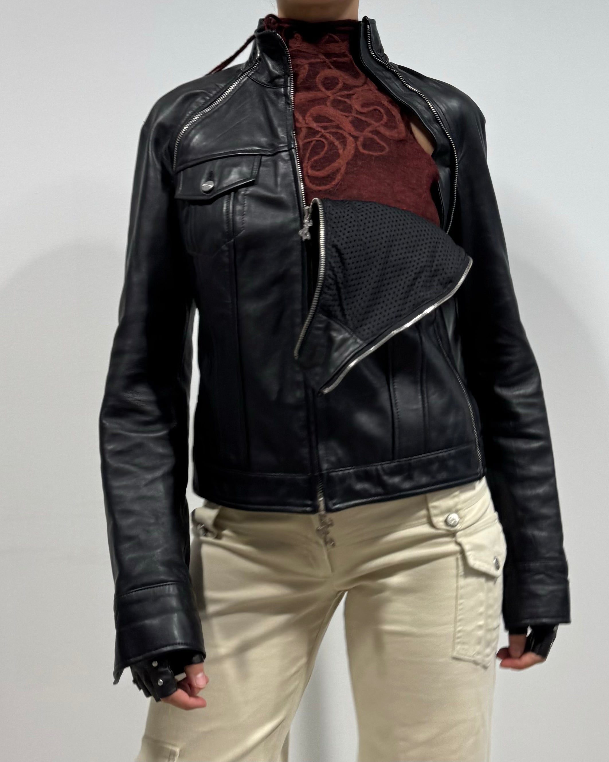 The johanna leather jacket