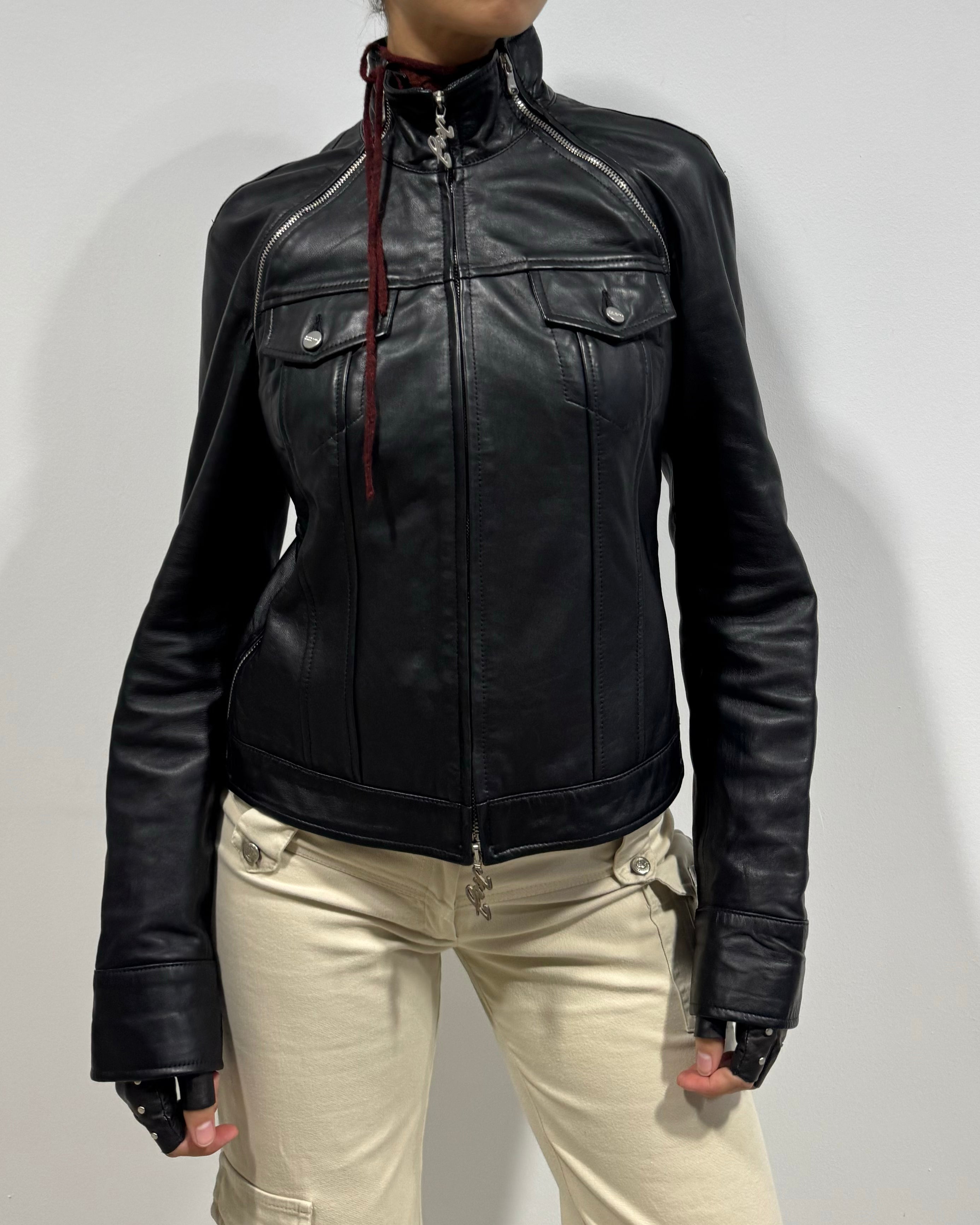 The johanna leather jacket