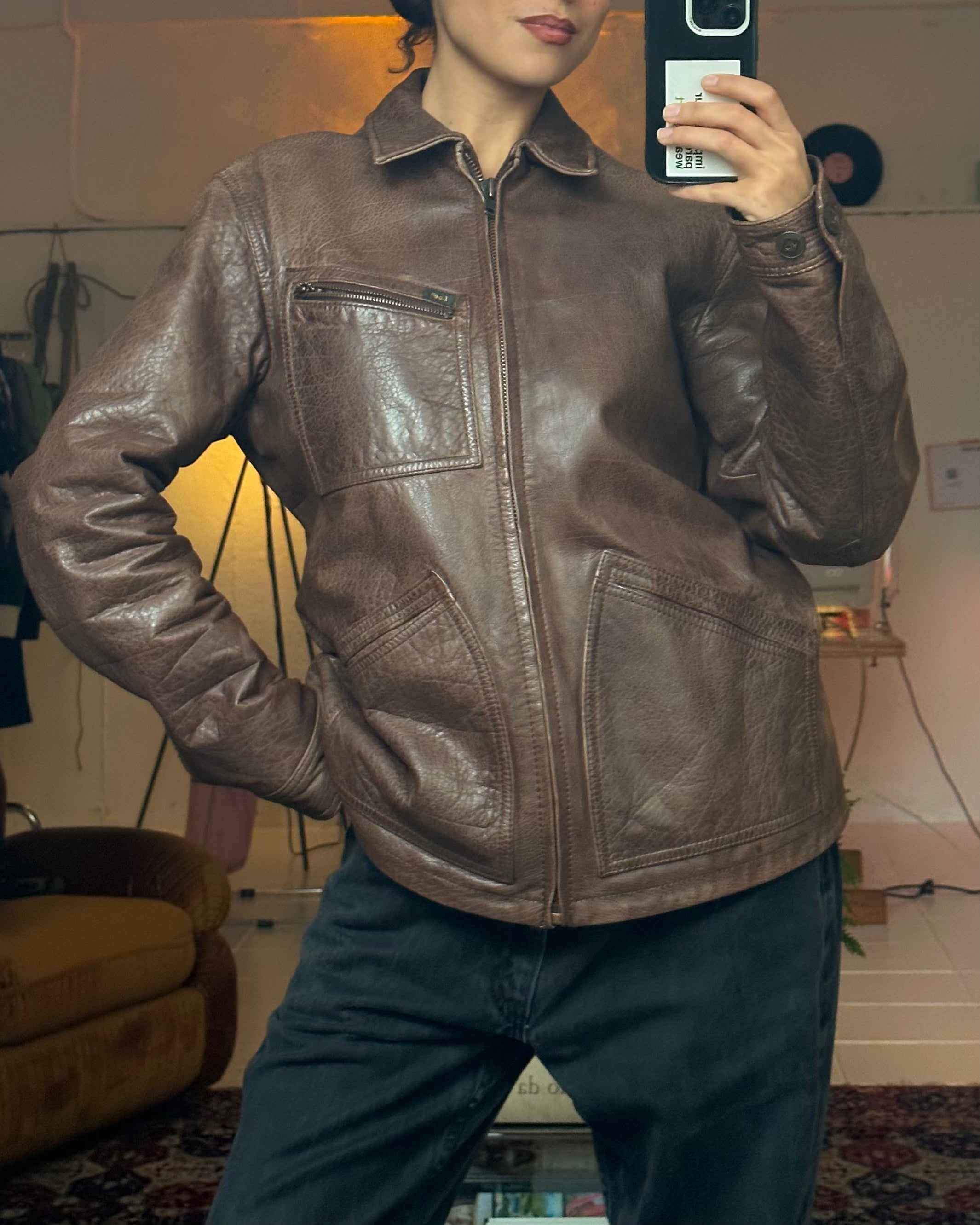 The sol leather jacket