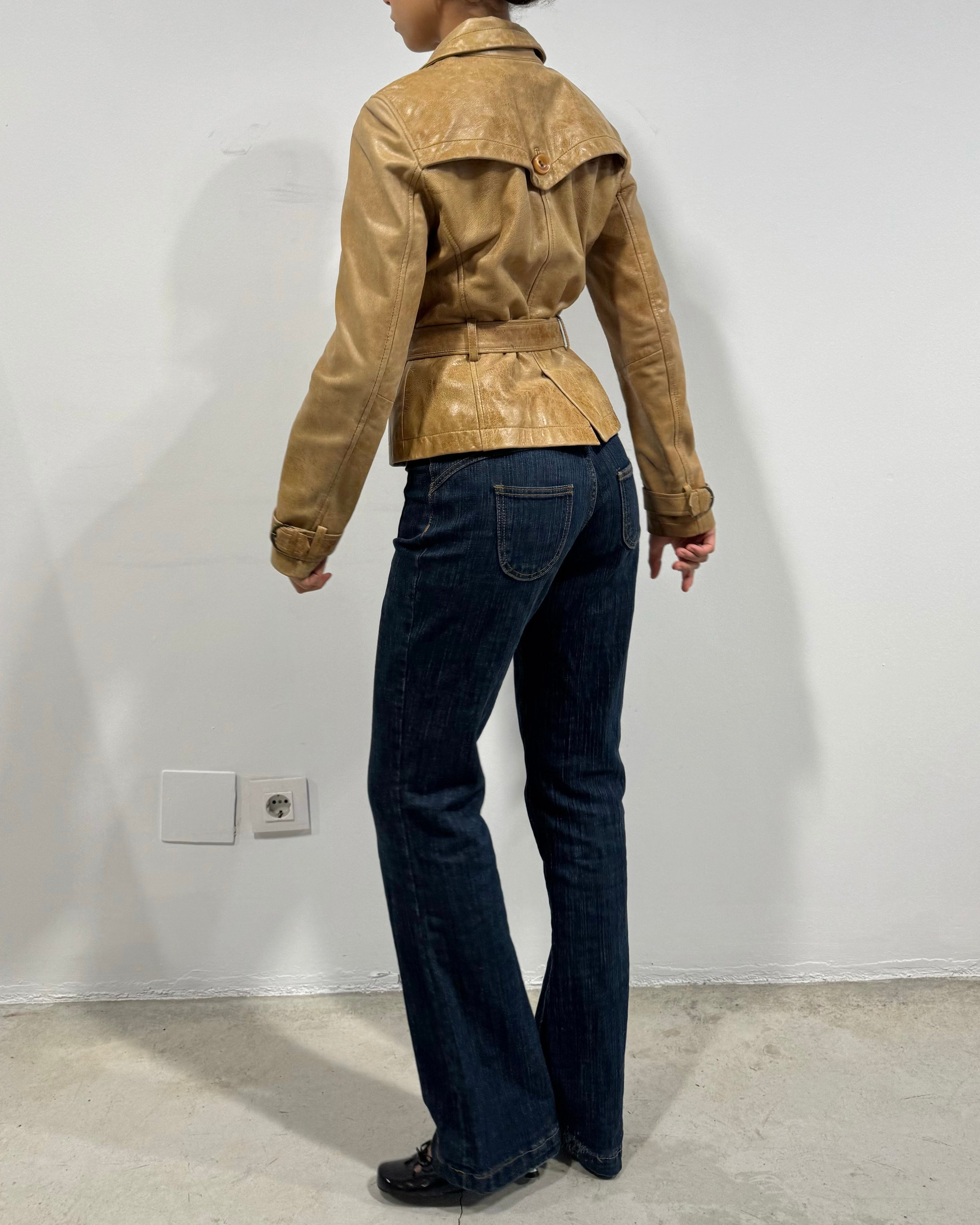 The nina leather jacket