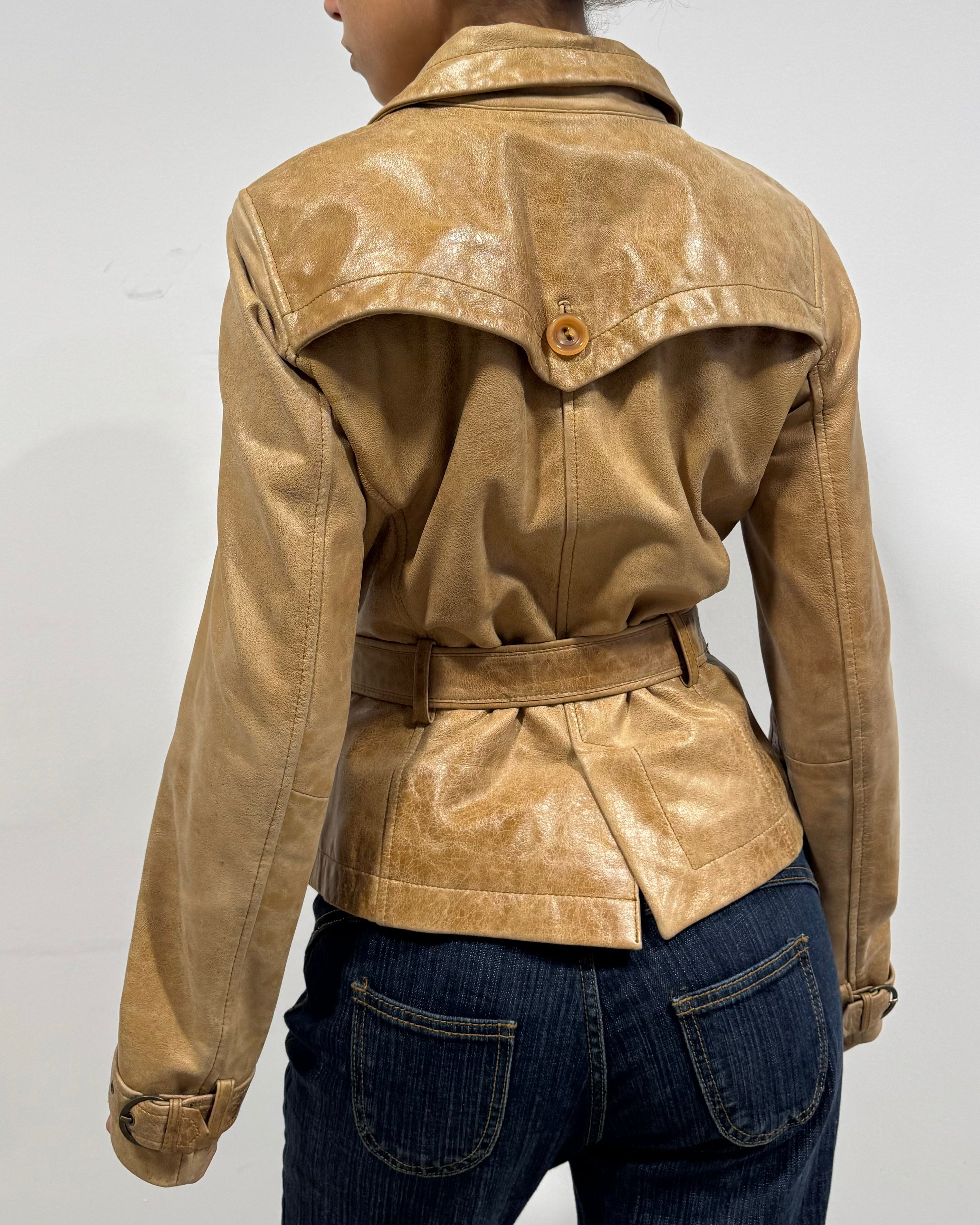 The nina leather jacket