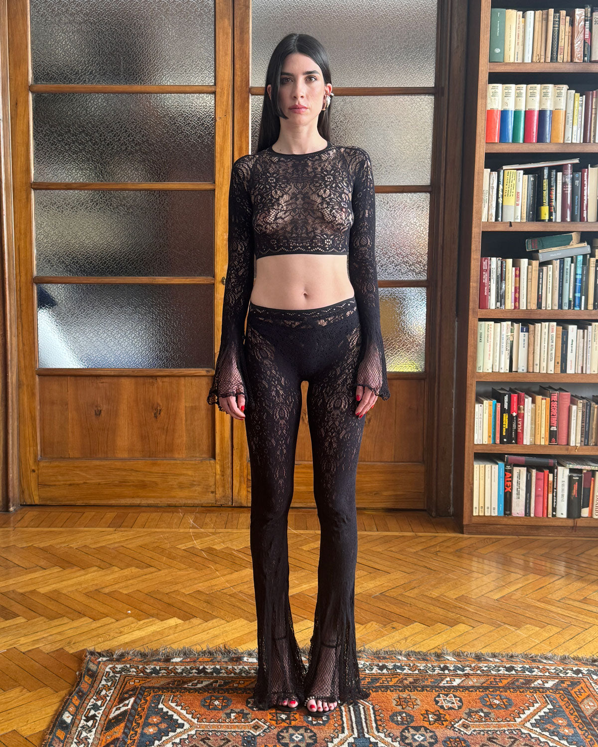 Cl-08 dahlia black suit