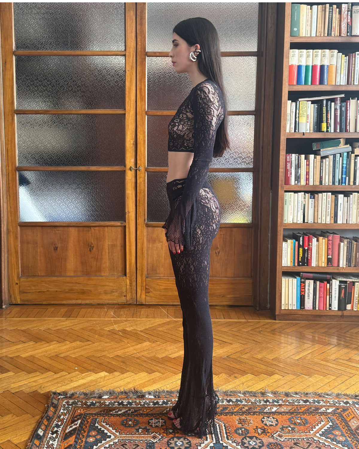 Cl-08 dahlia black suit
