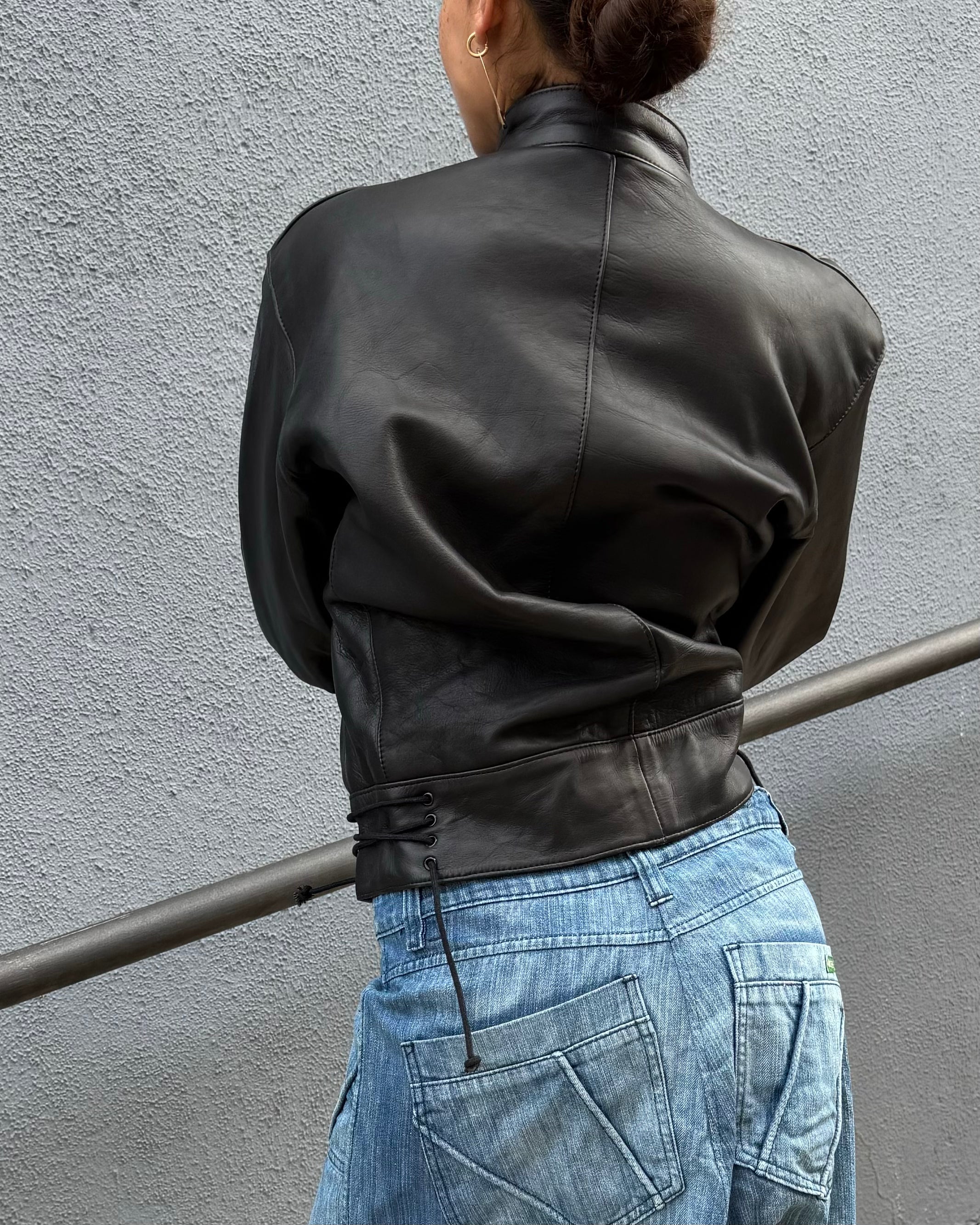 The aksel leather jacket