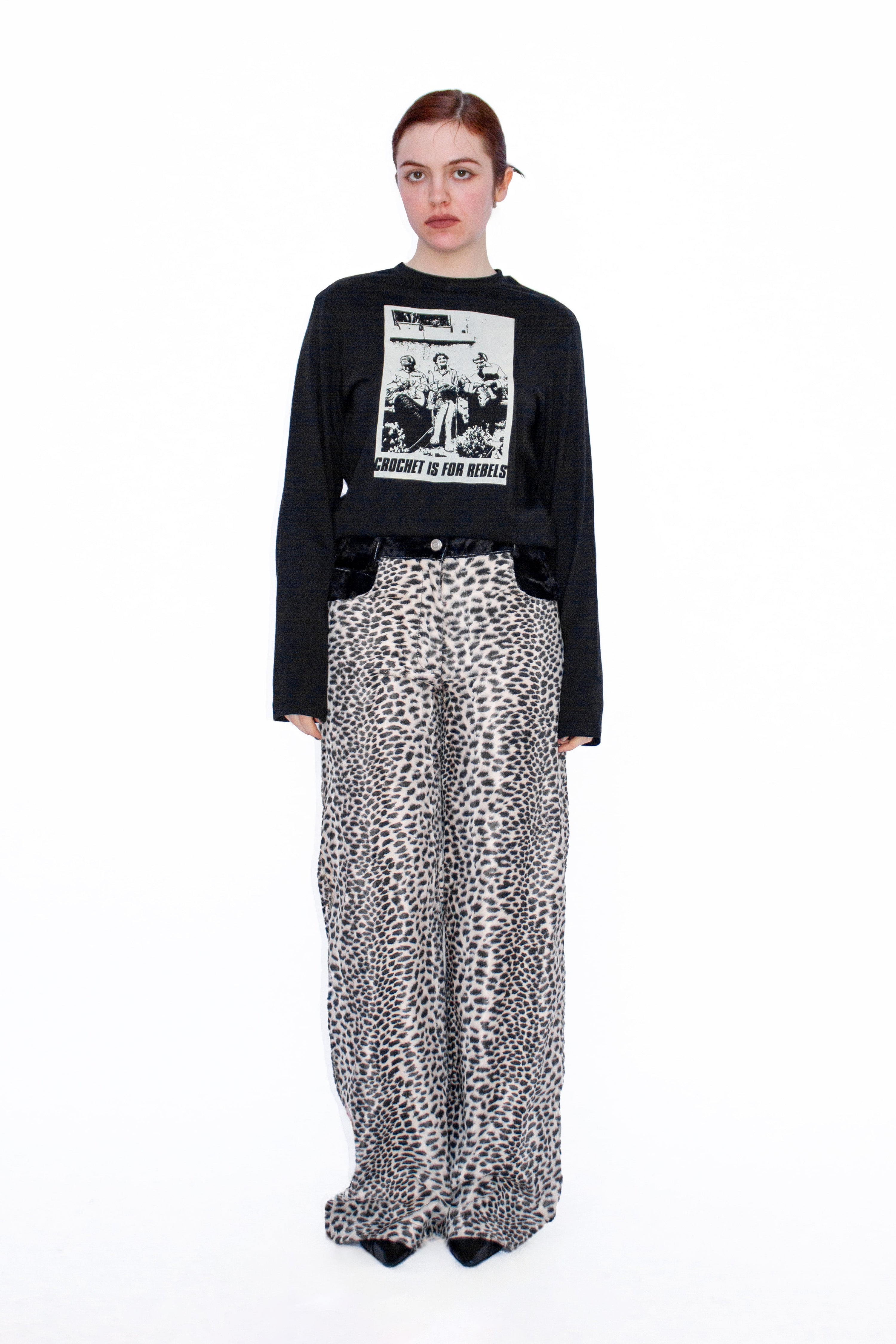 Pantalone animalier