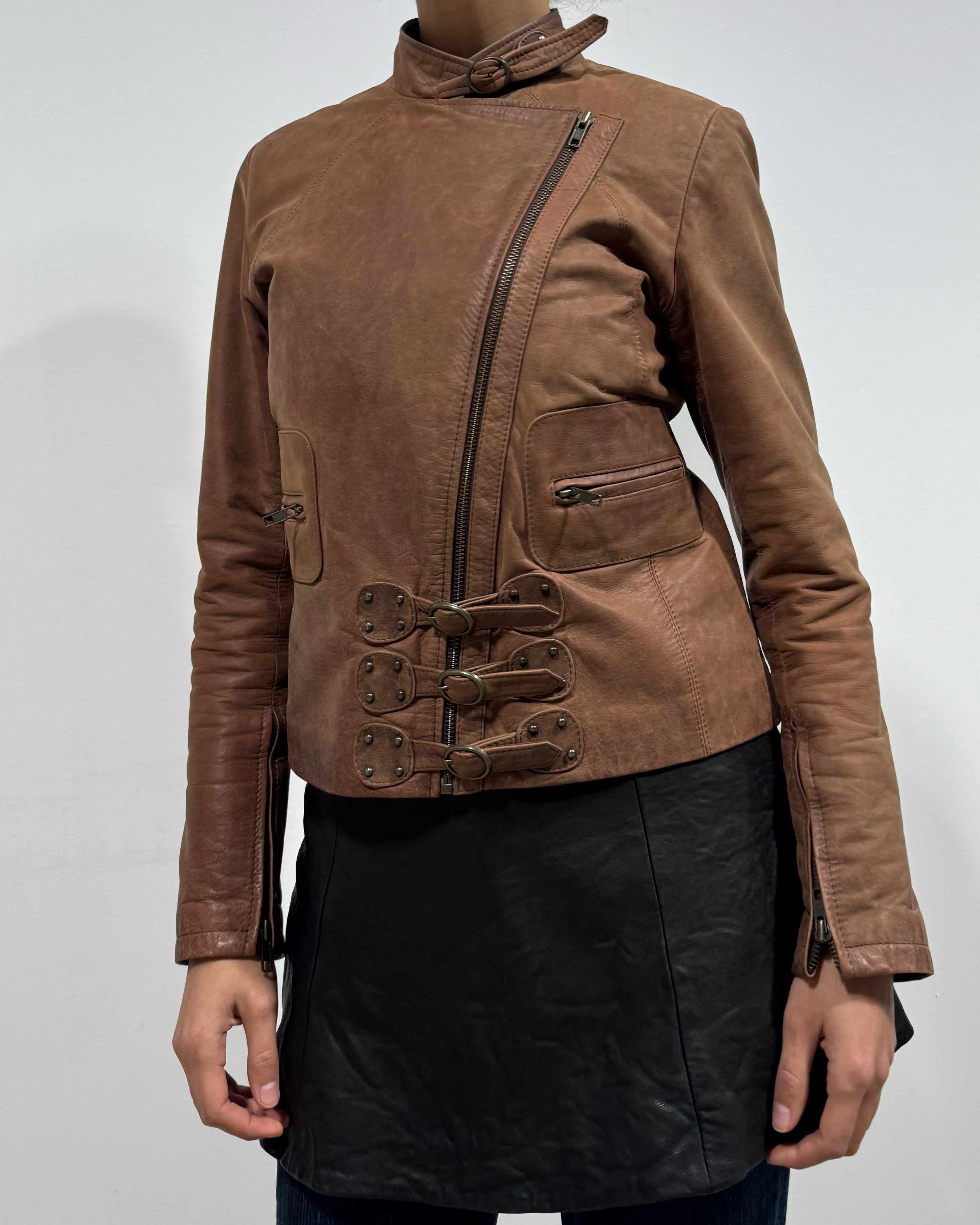 The mar leather jacket