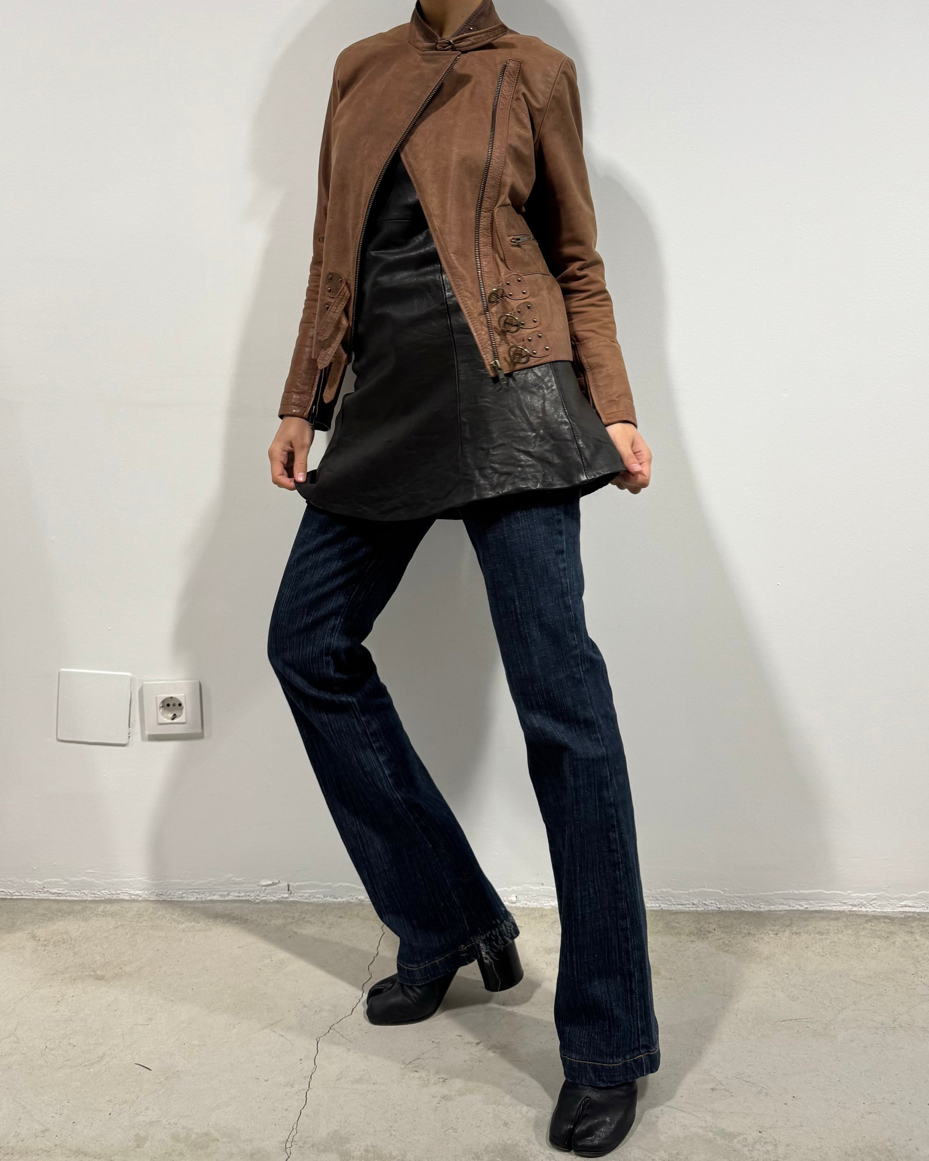 The mar leather jacket