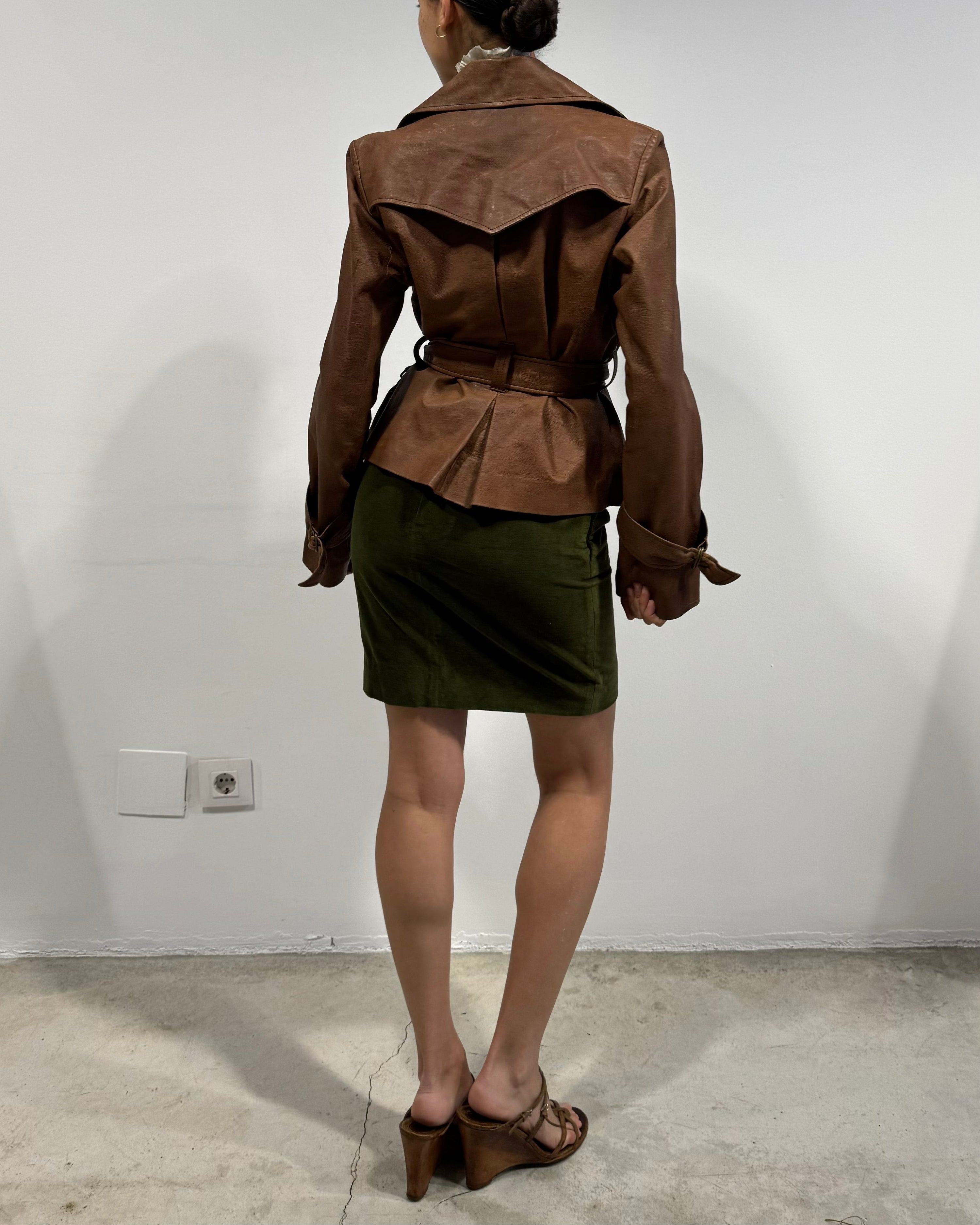 The catherine leather jacket