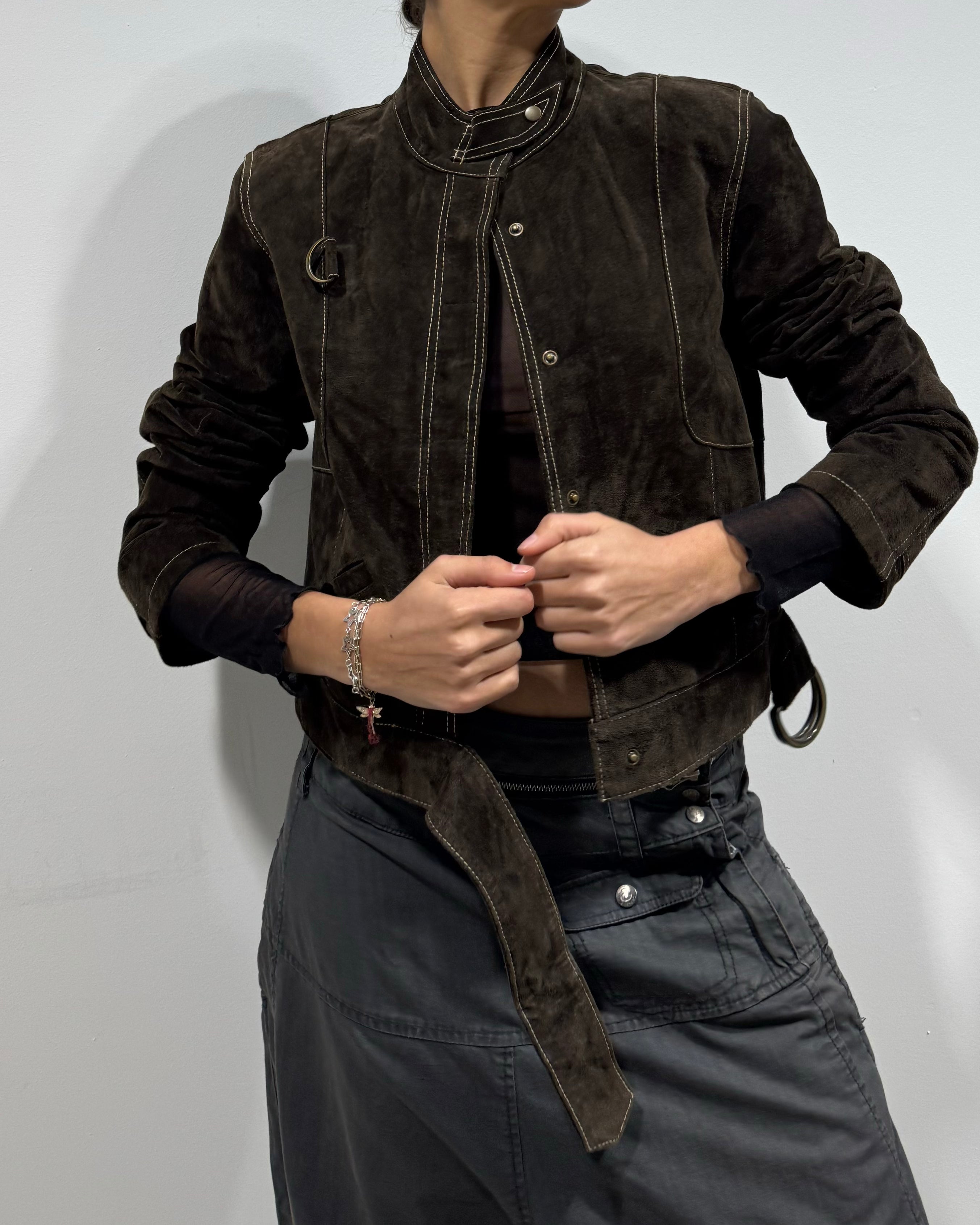 The margot leather jacket