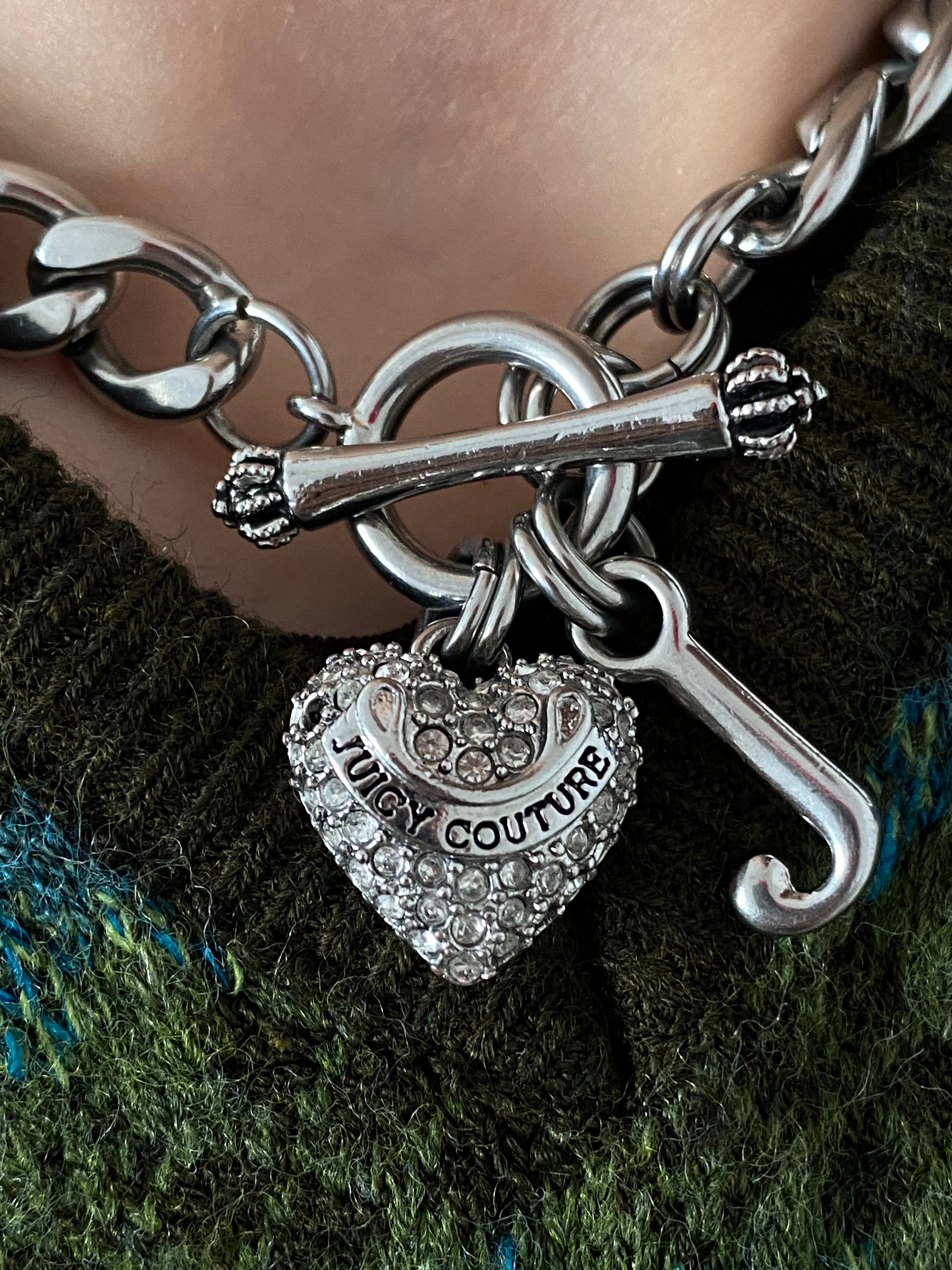 Juicy couture silver chain