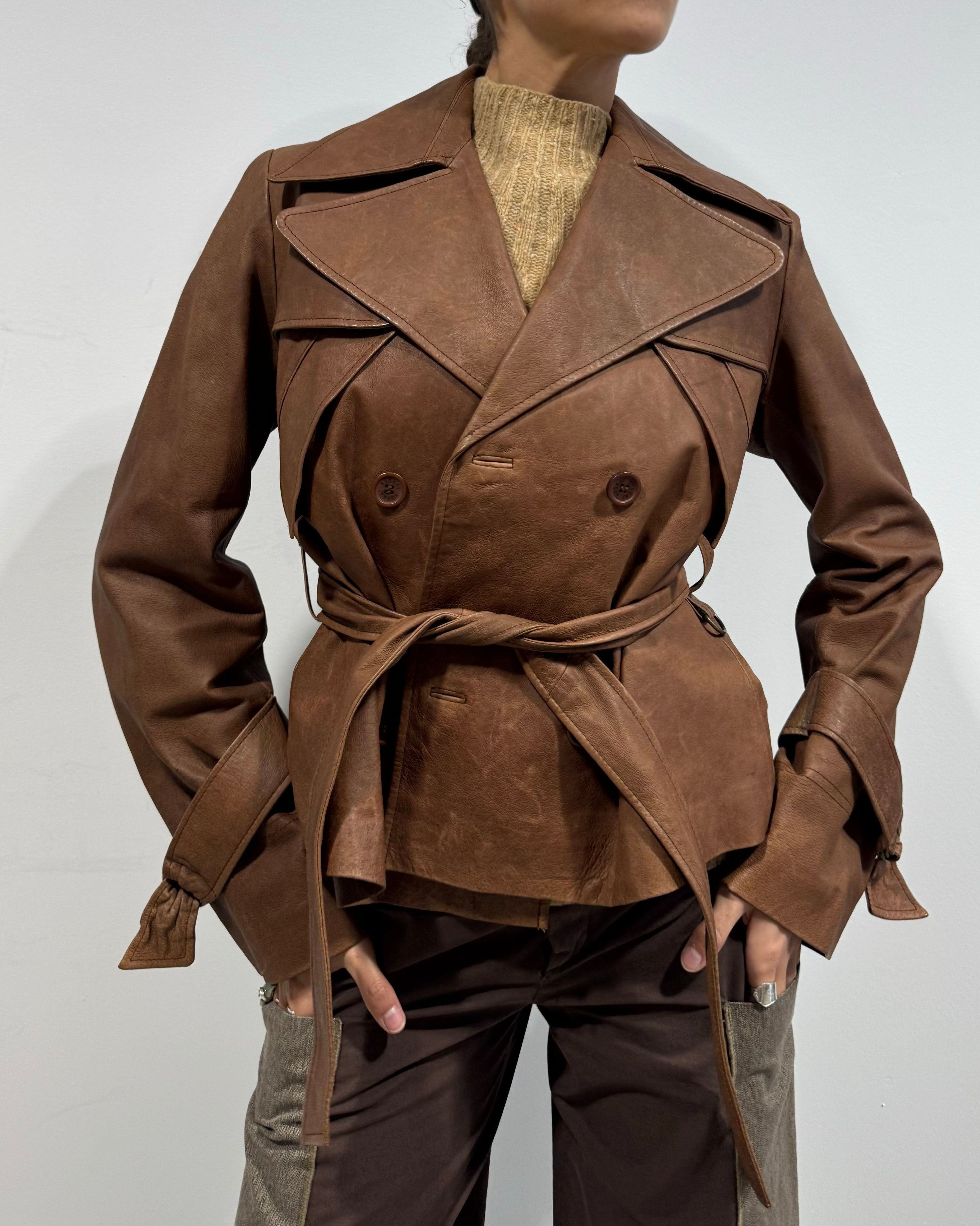 The catherine leather jacket