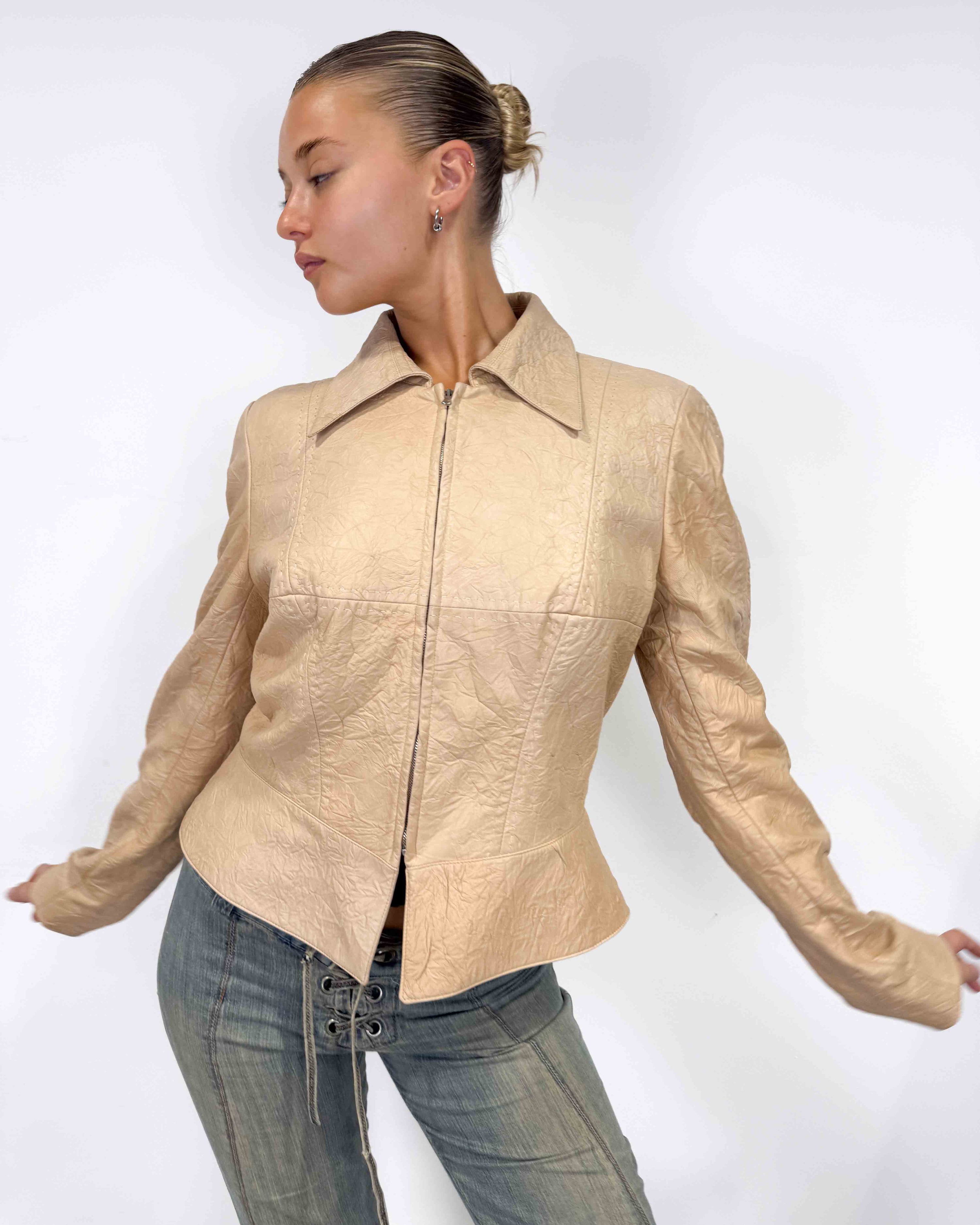 The kelly leather jacket