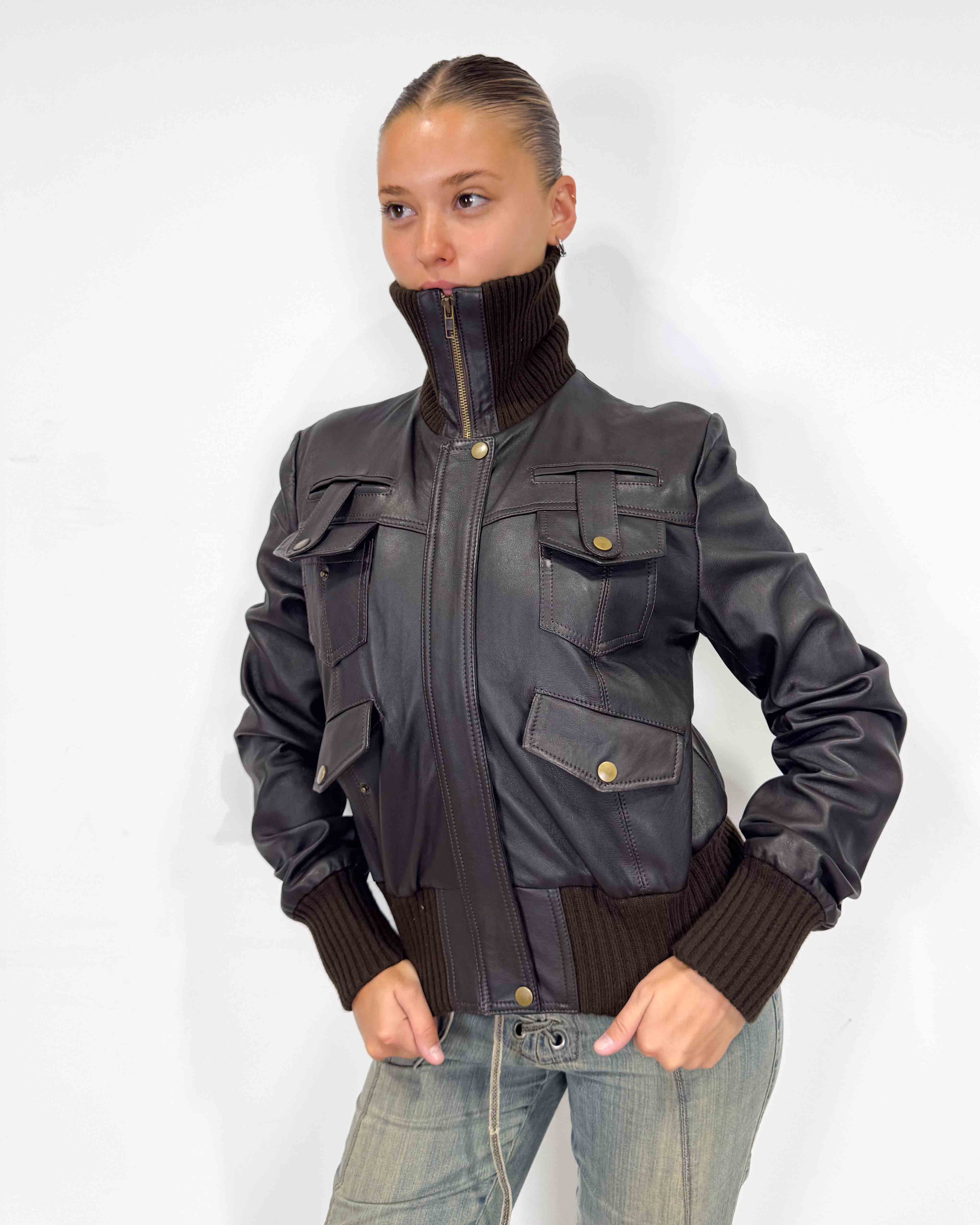 The farah leather jacket
