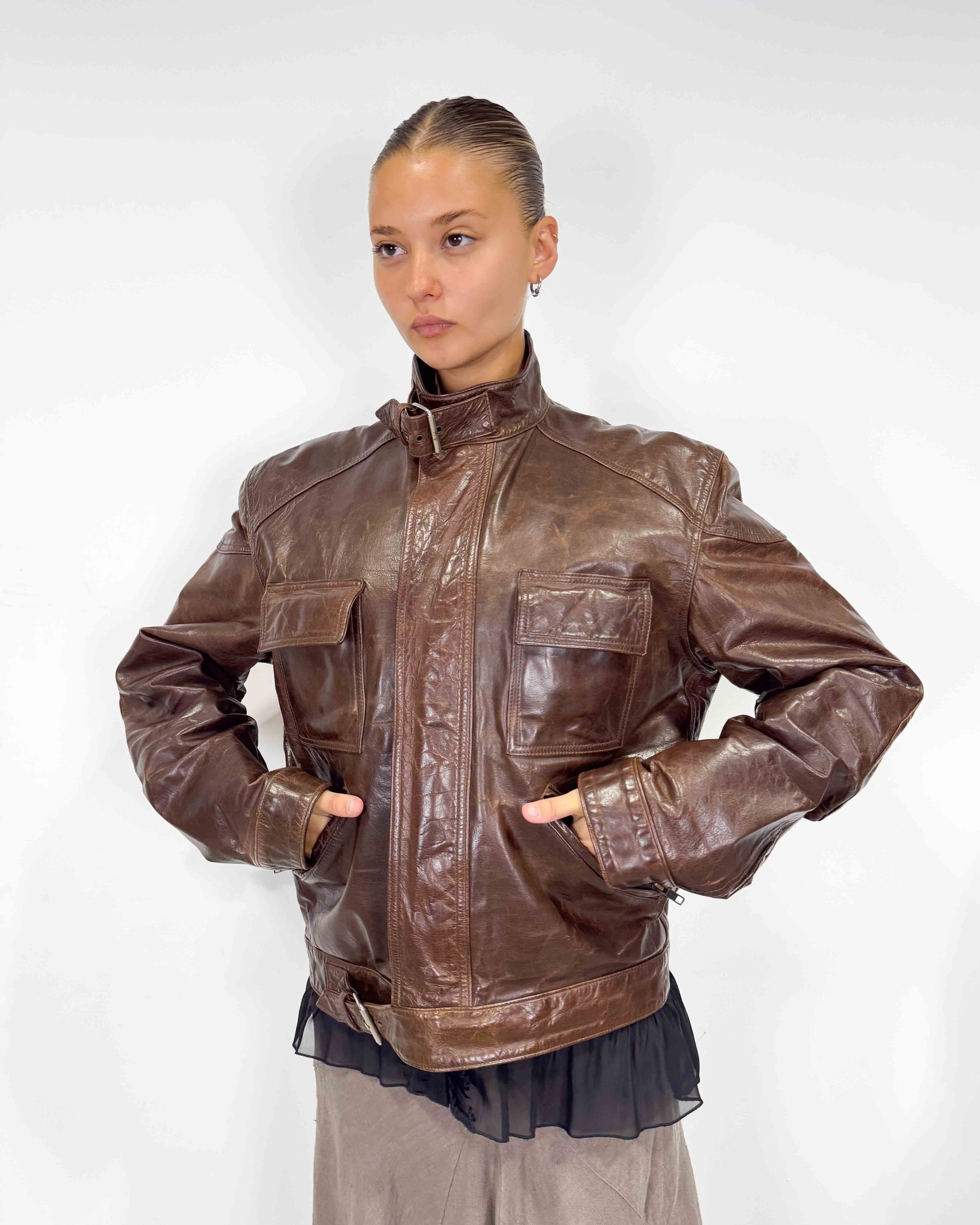 The erin leather jacket