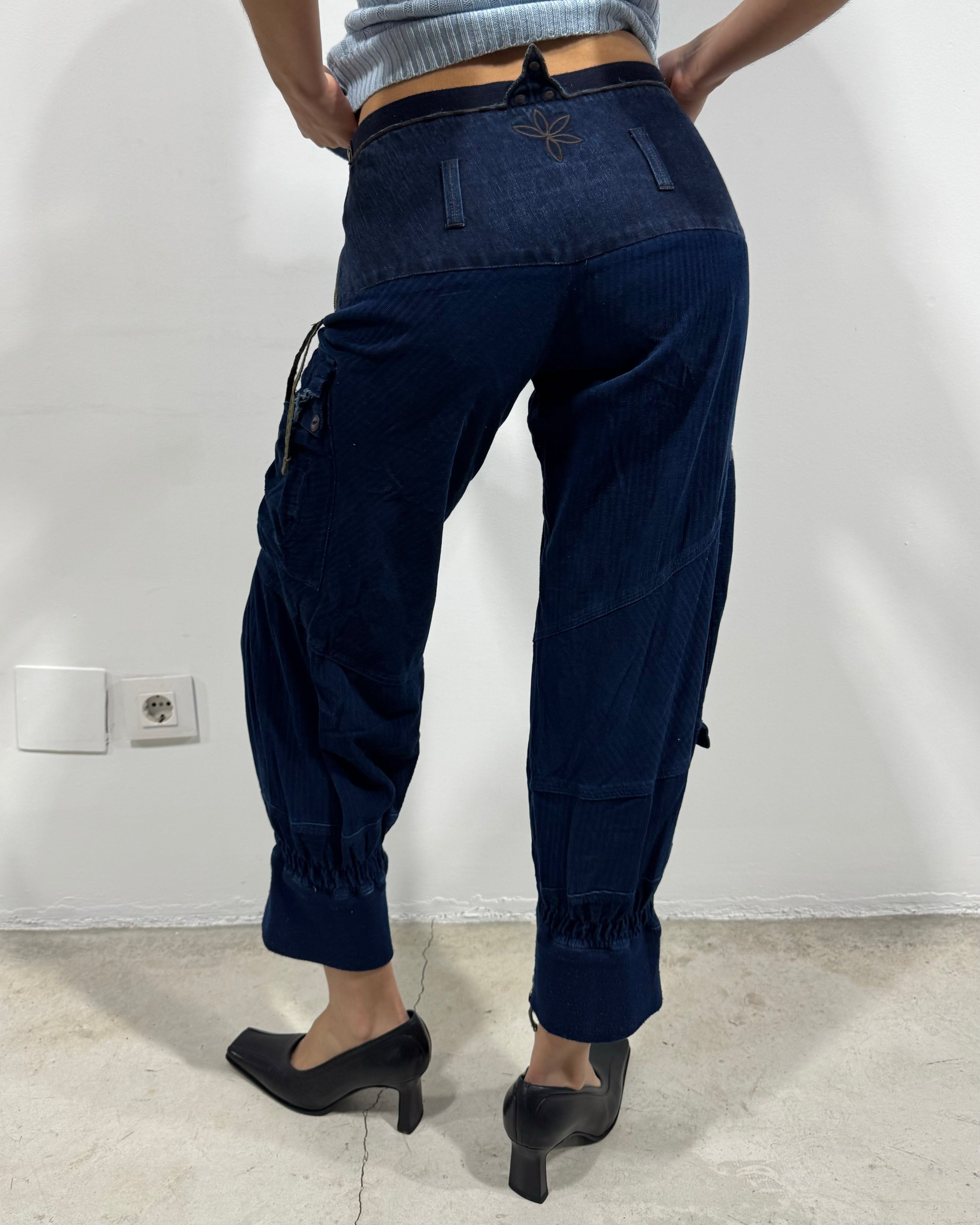 The violet pants