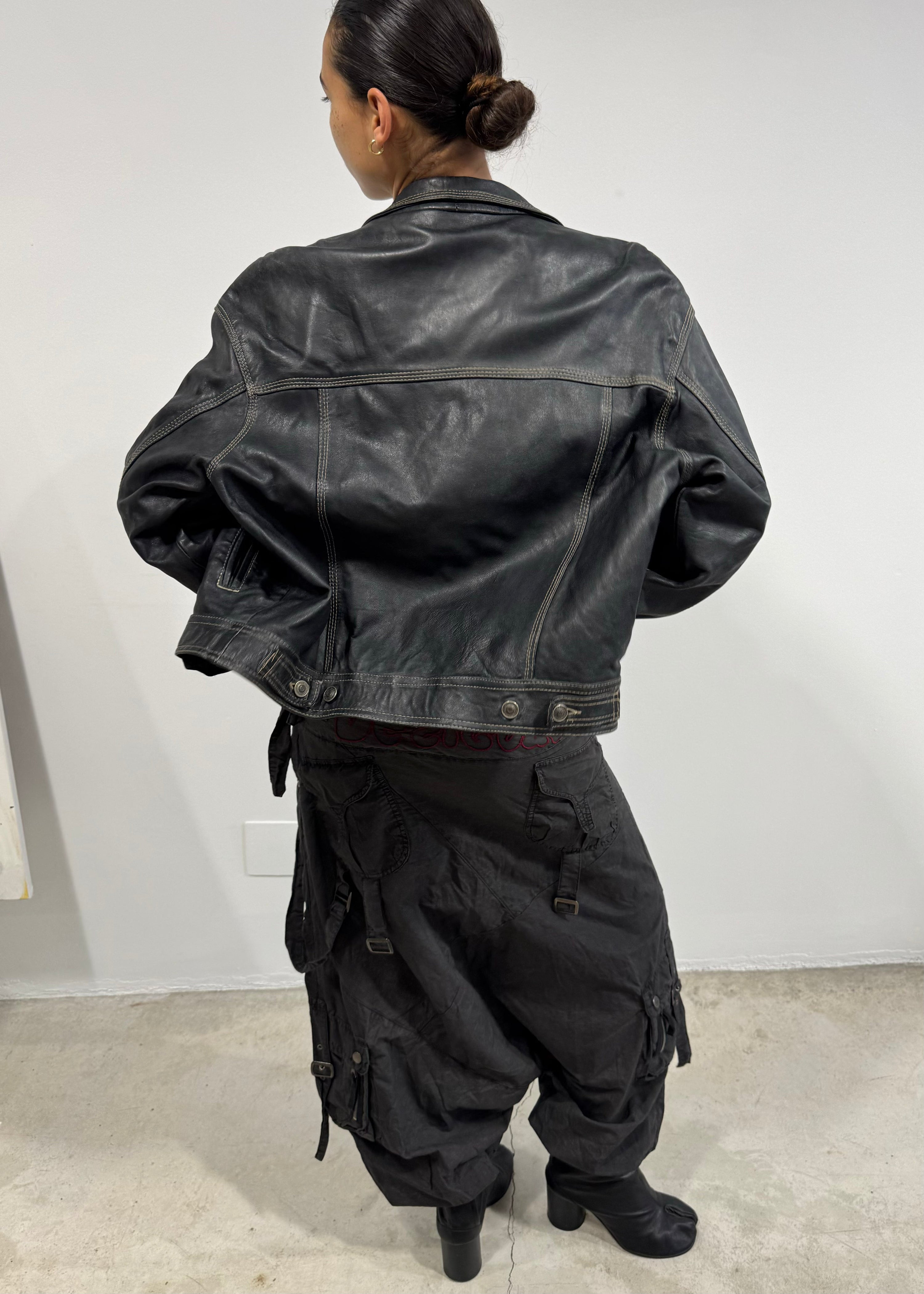 The camille leather jacket
