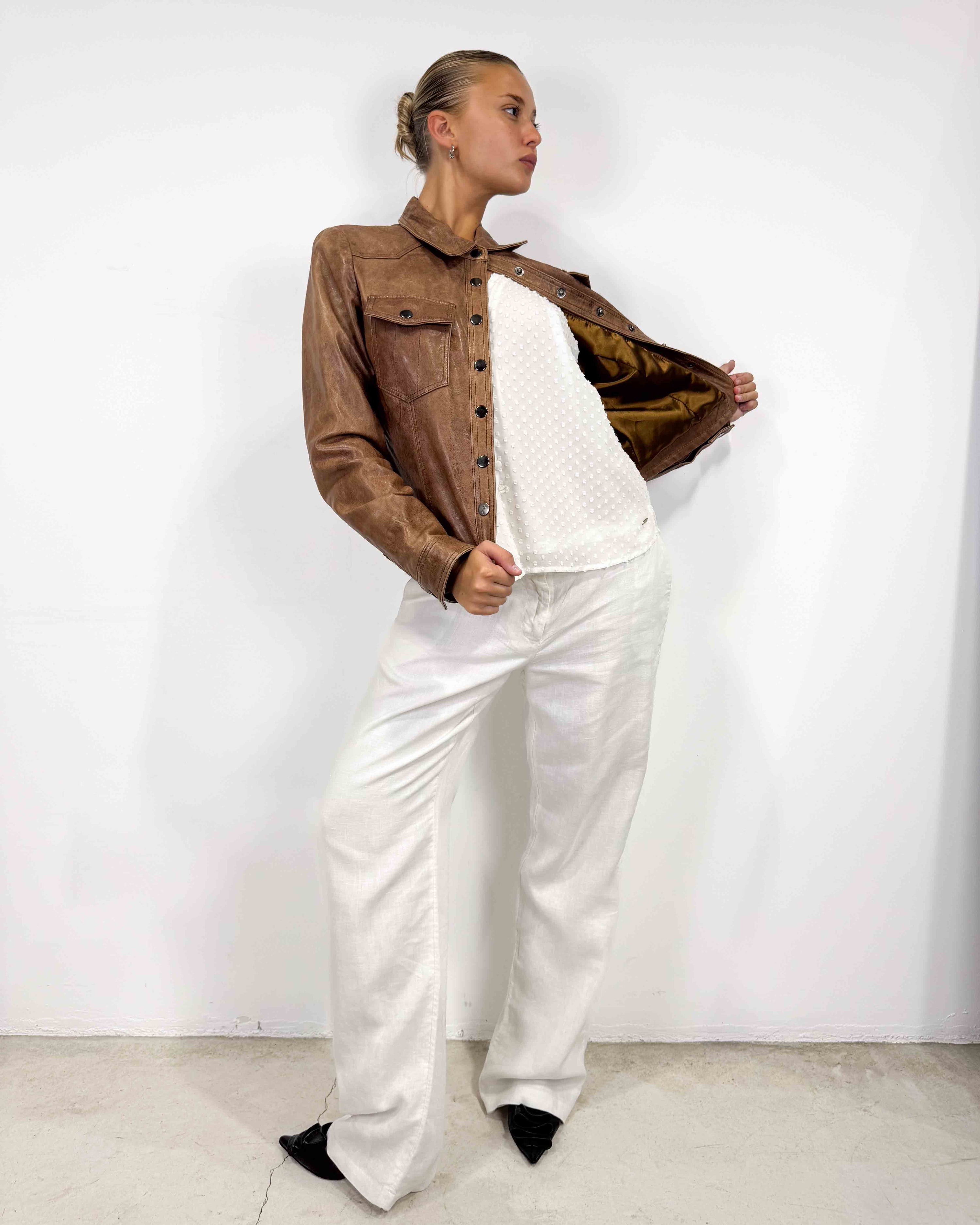 The courtney leather jacket