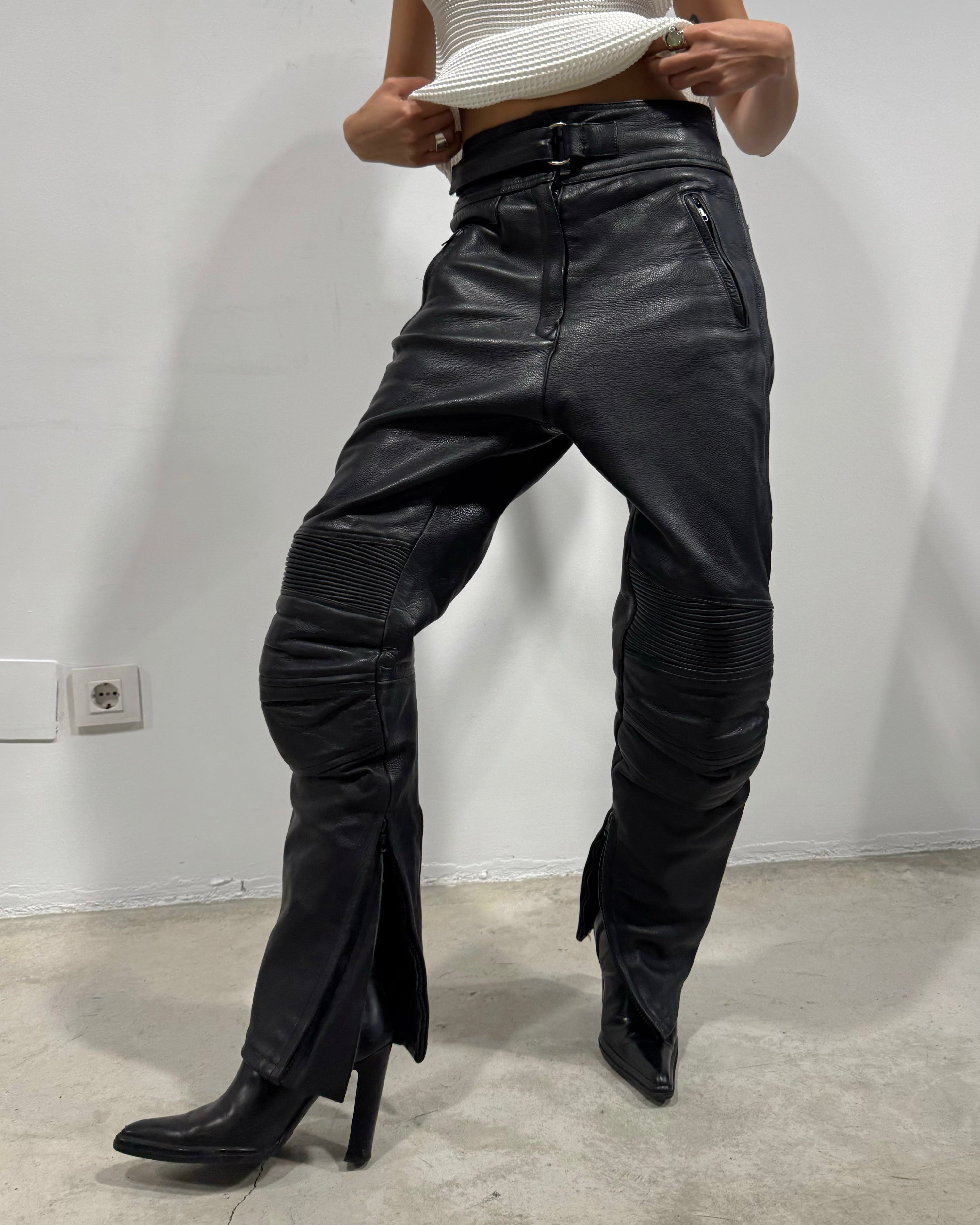 The dilara leather pants