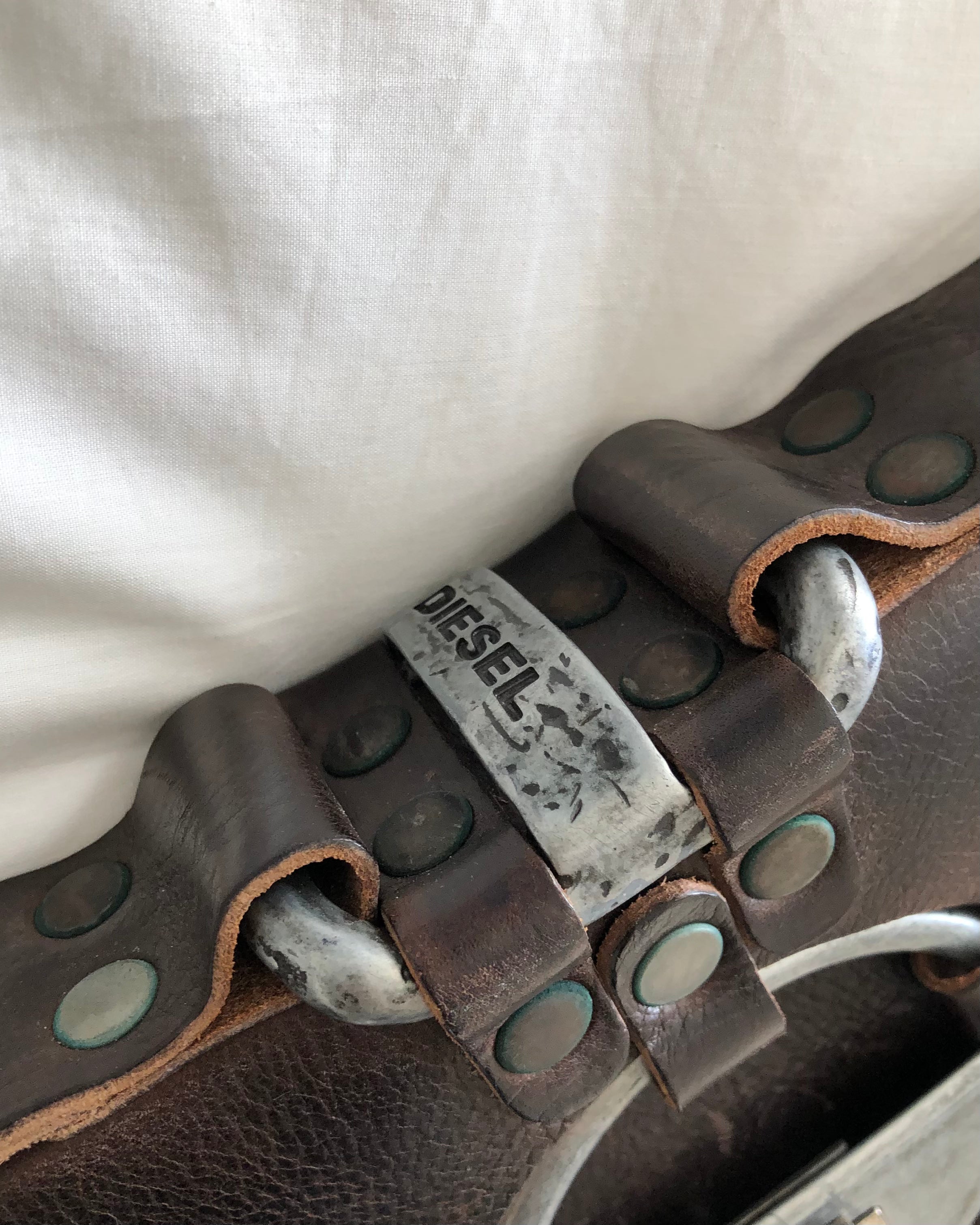 Diesel medieval buckle bag - archive