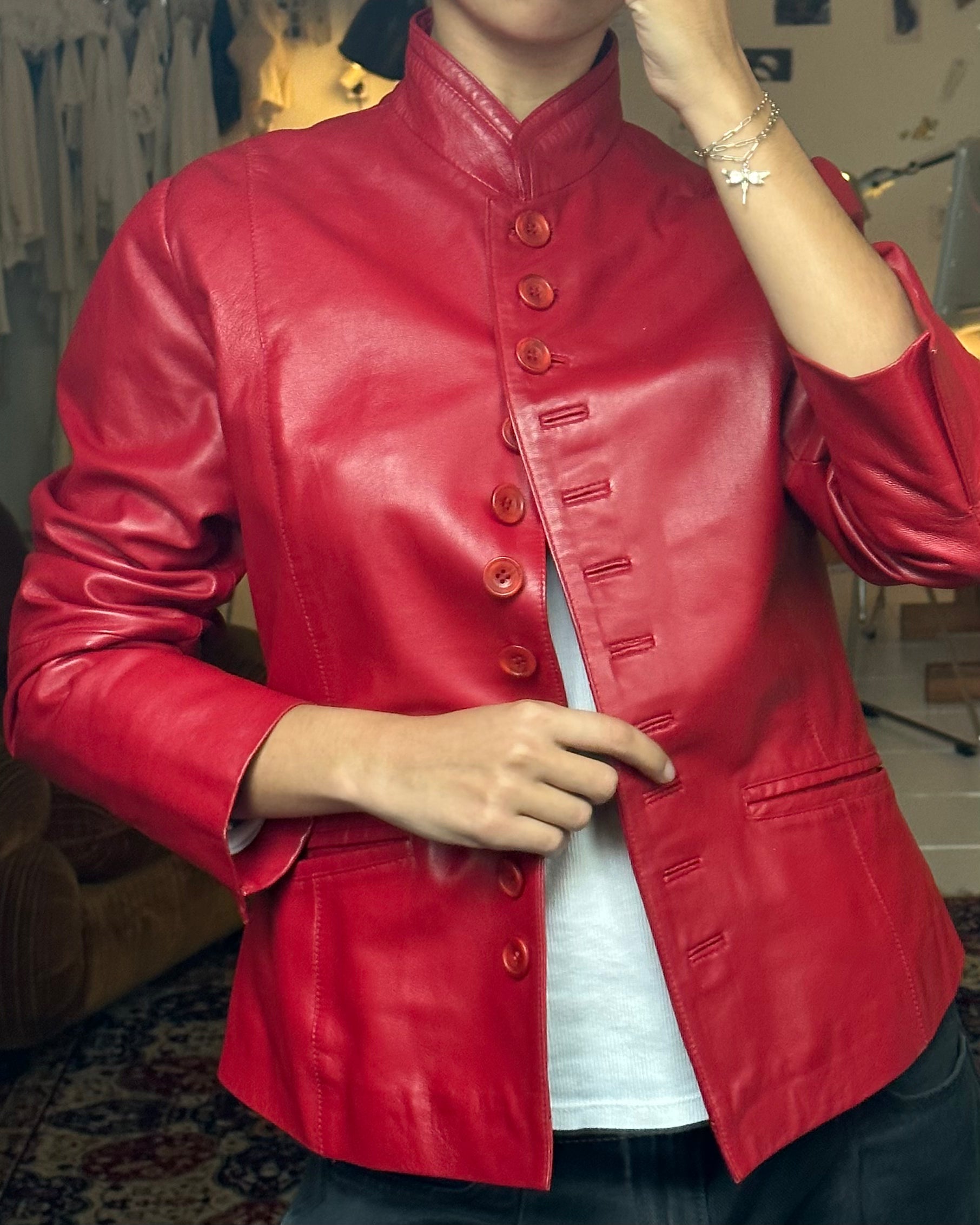 The florencia leather jacket