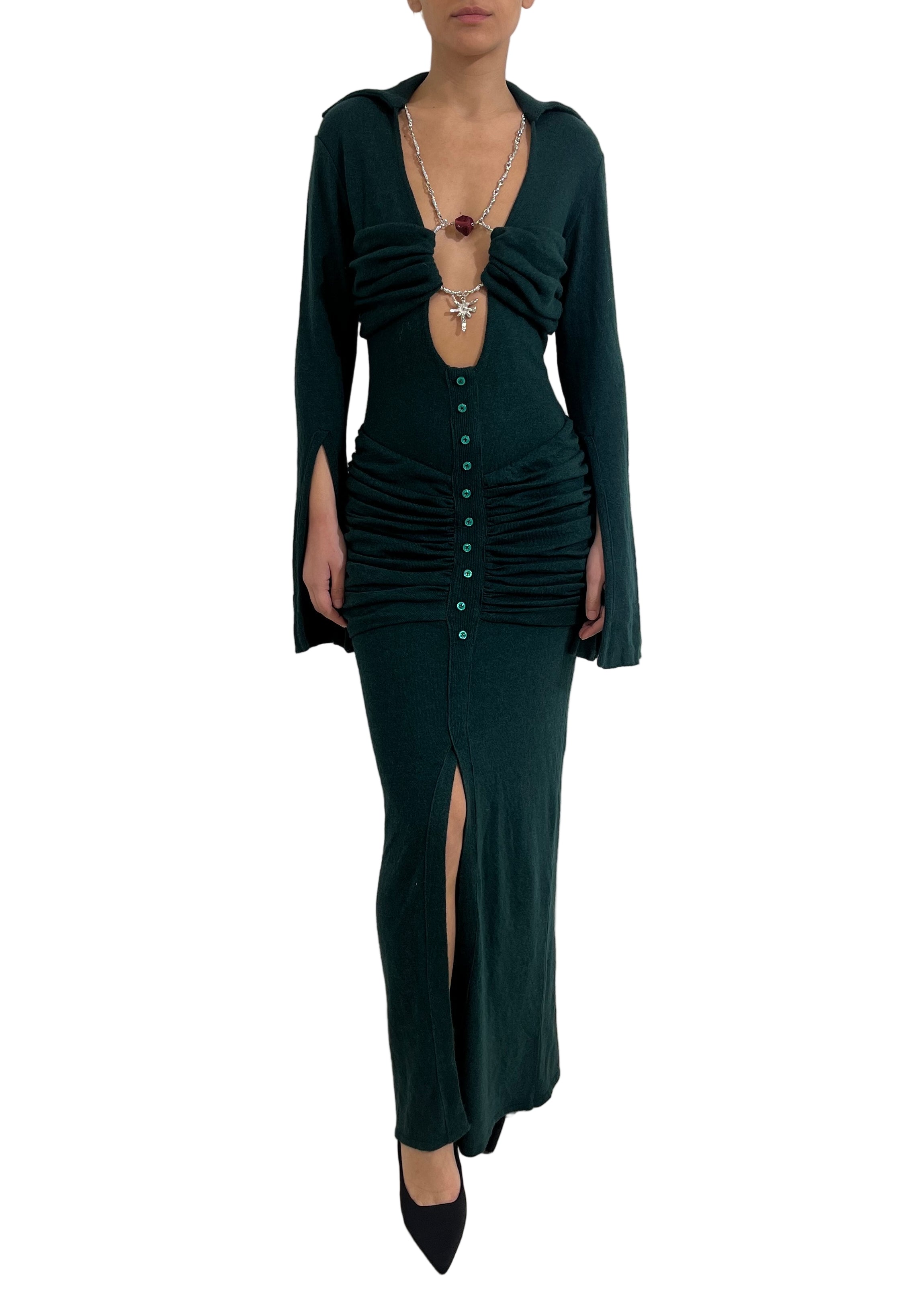 La davina knit long dress