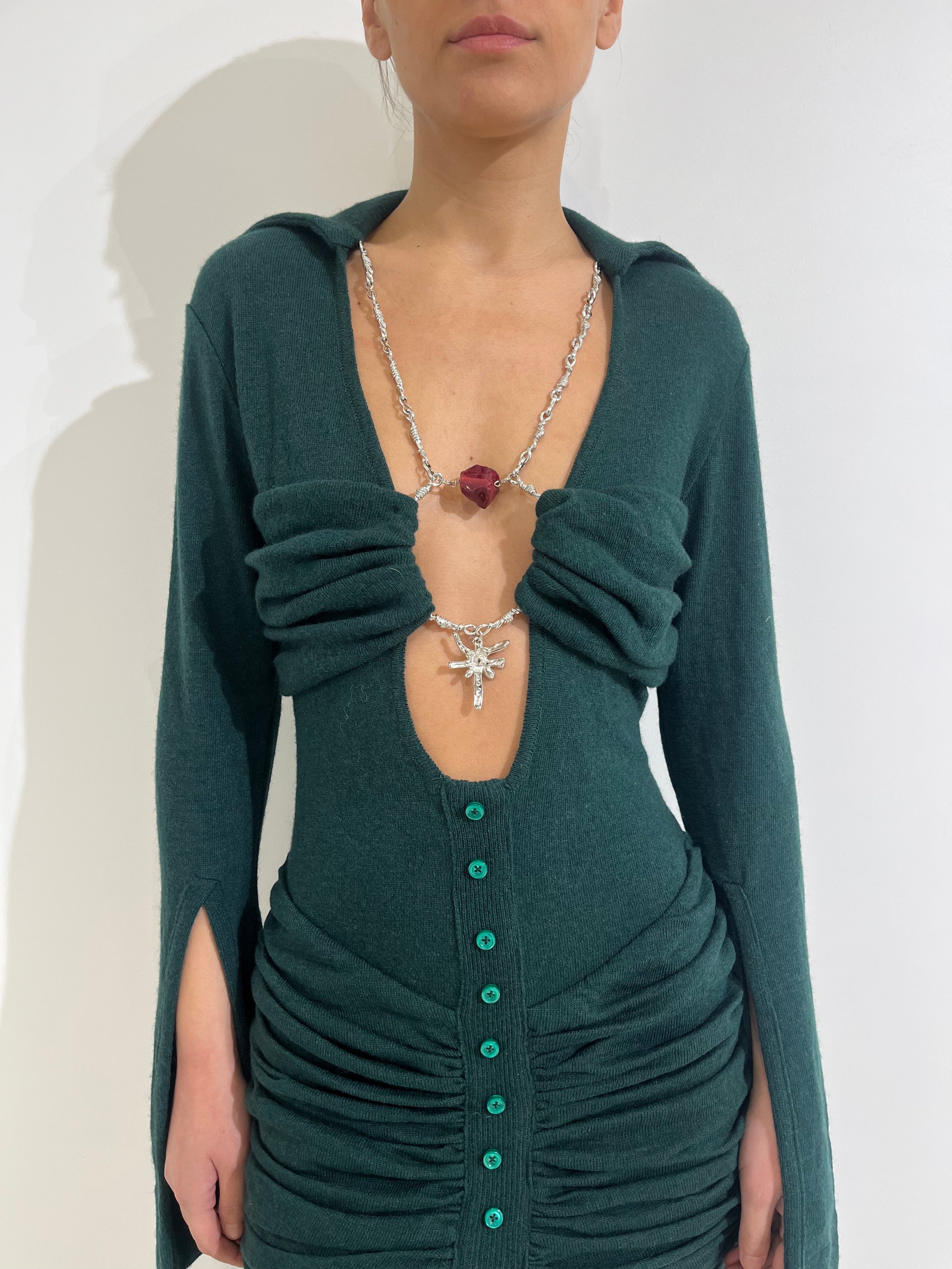 La davina knit long dress