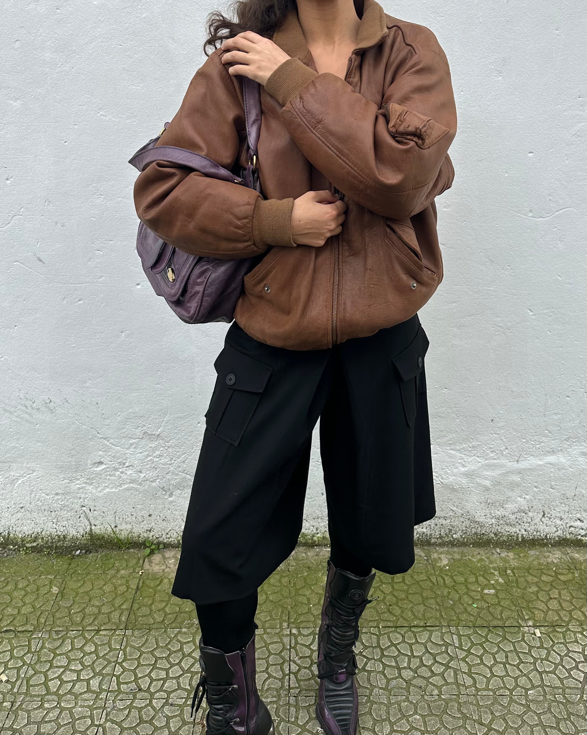The genevive leather jacket