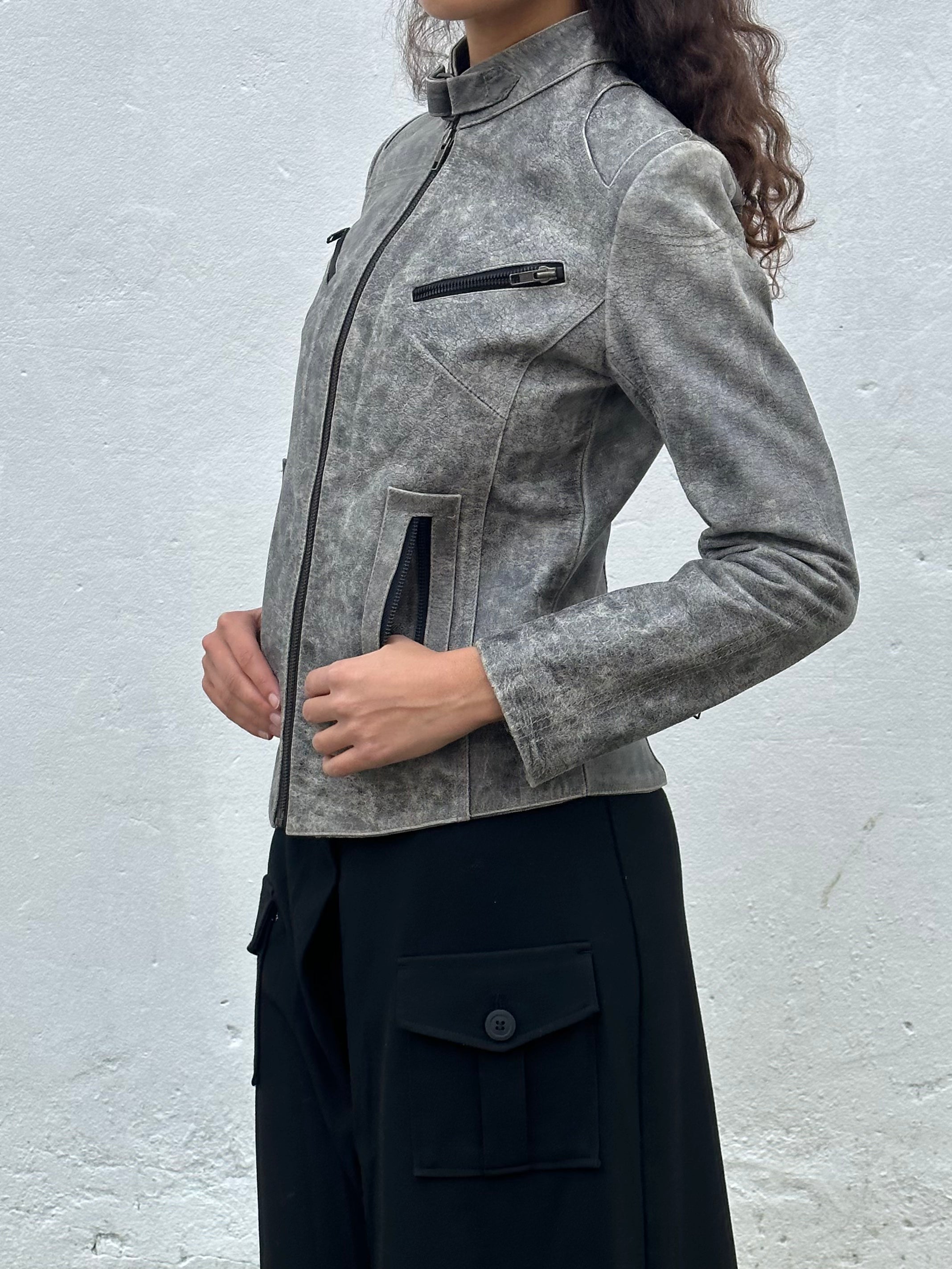 The olivia leather jacket