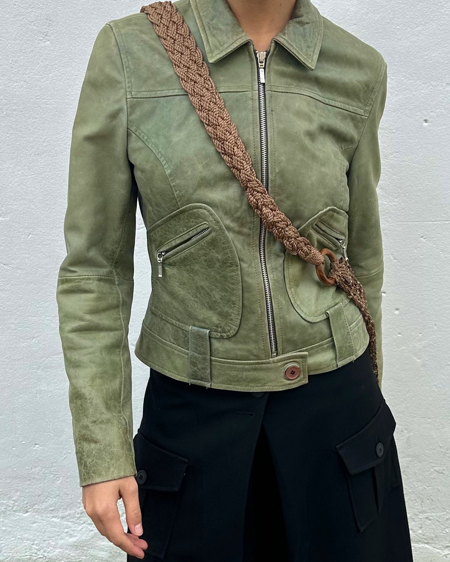 The georgine leather jacket