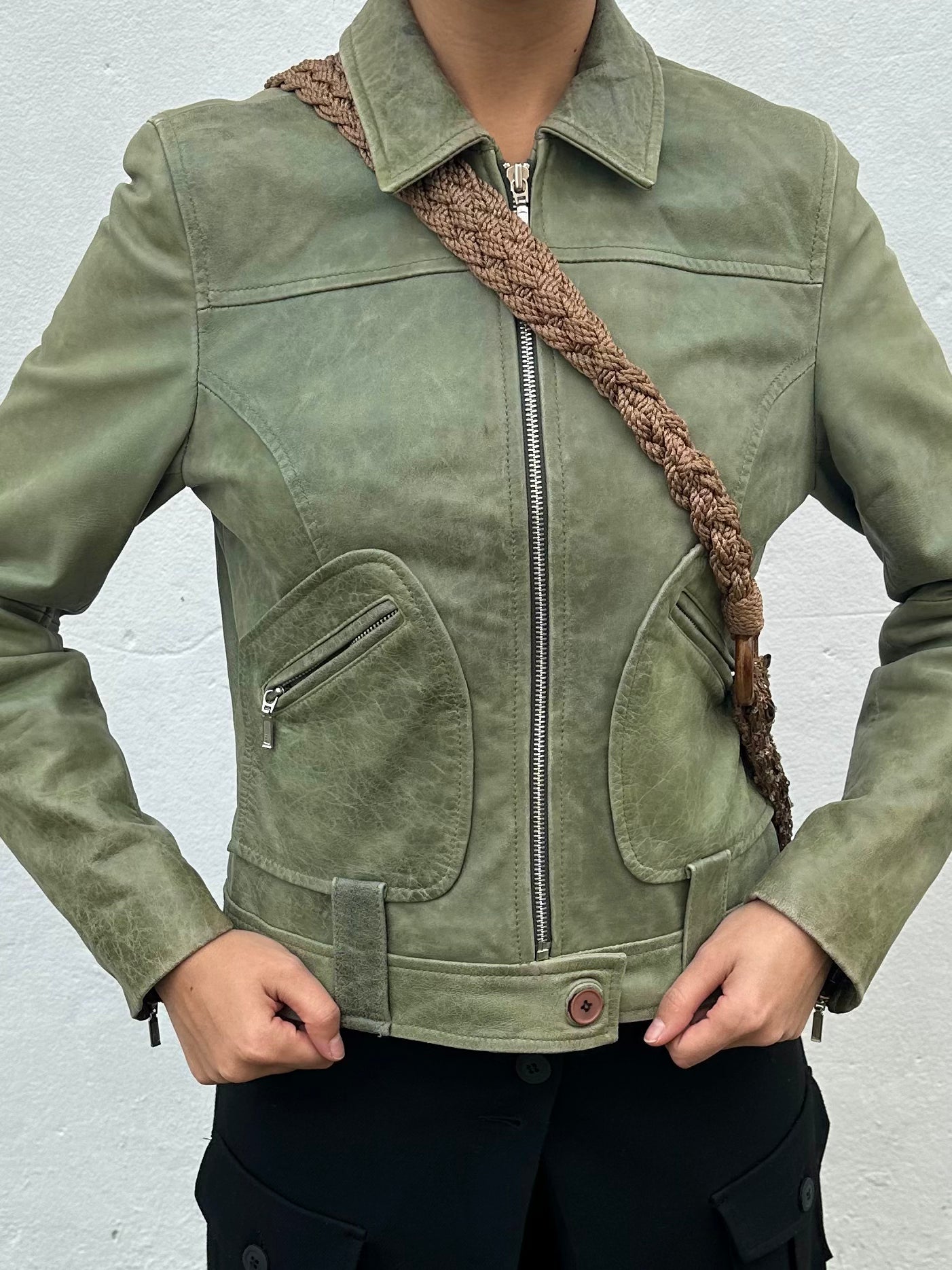 The georgine leather jacket