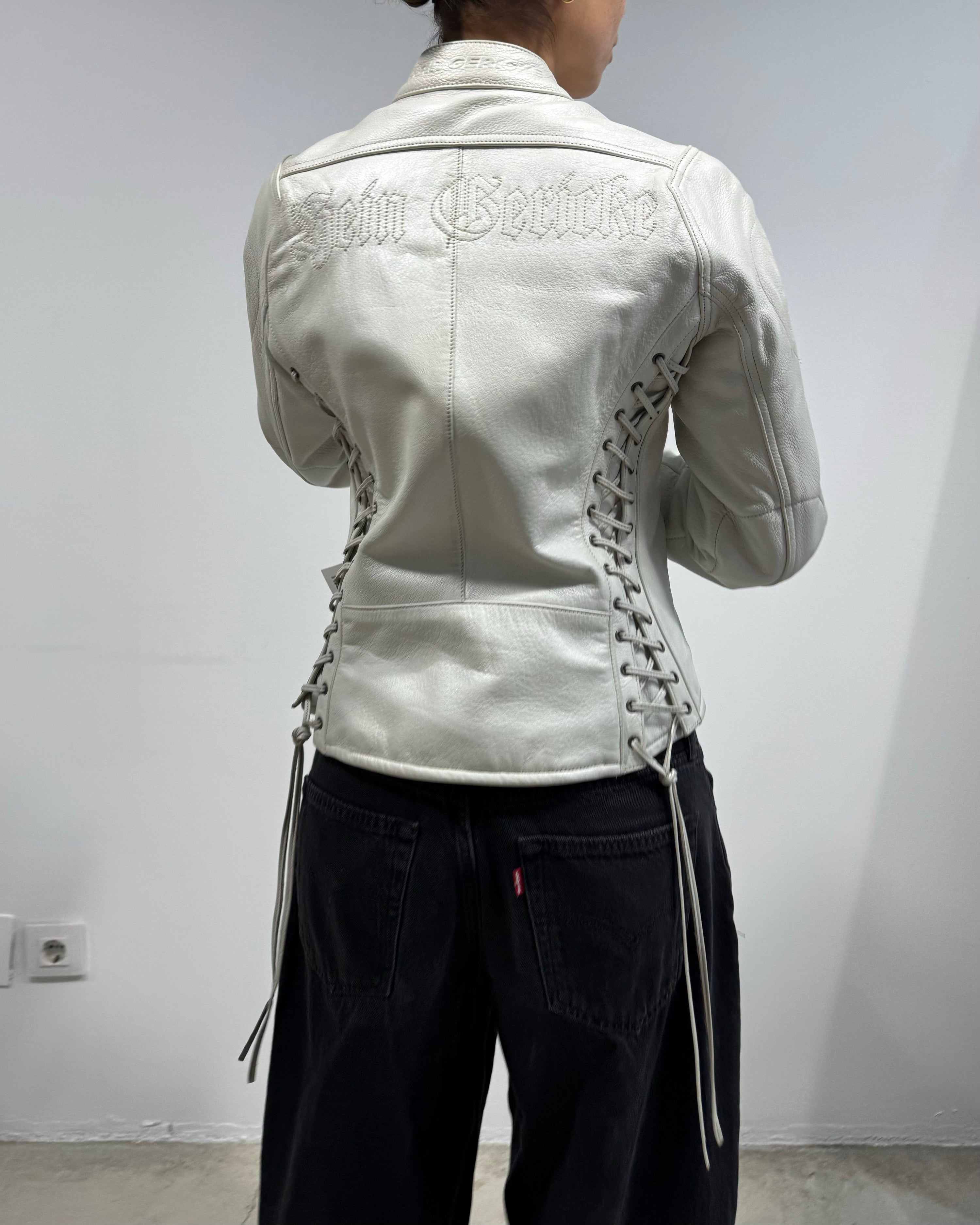 The irina leather jacket