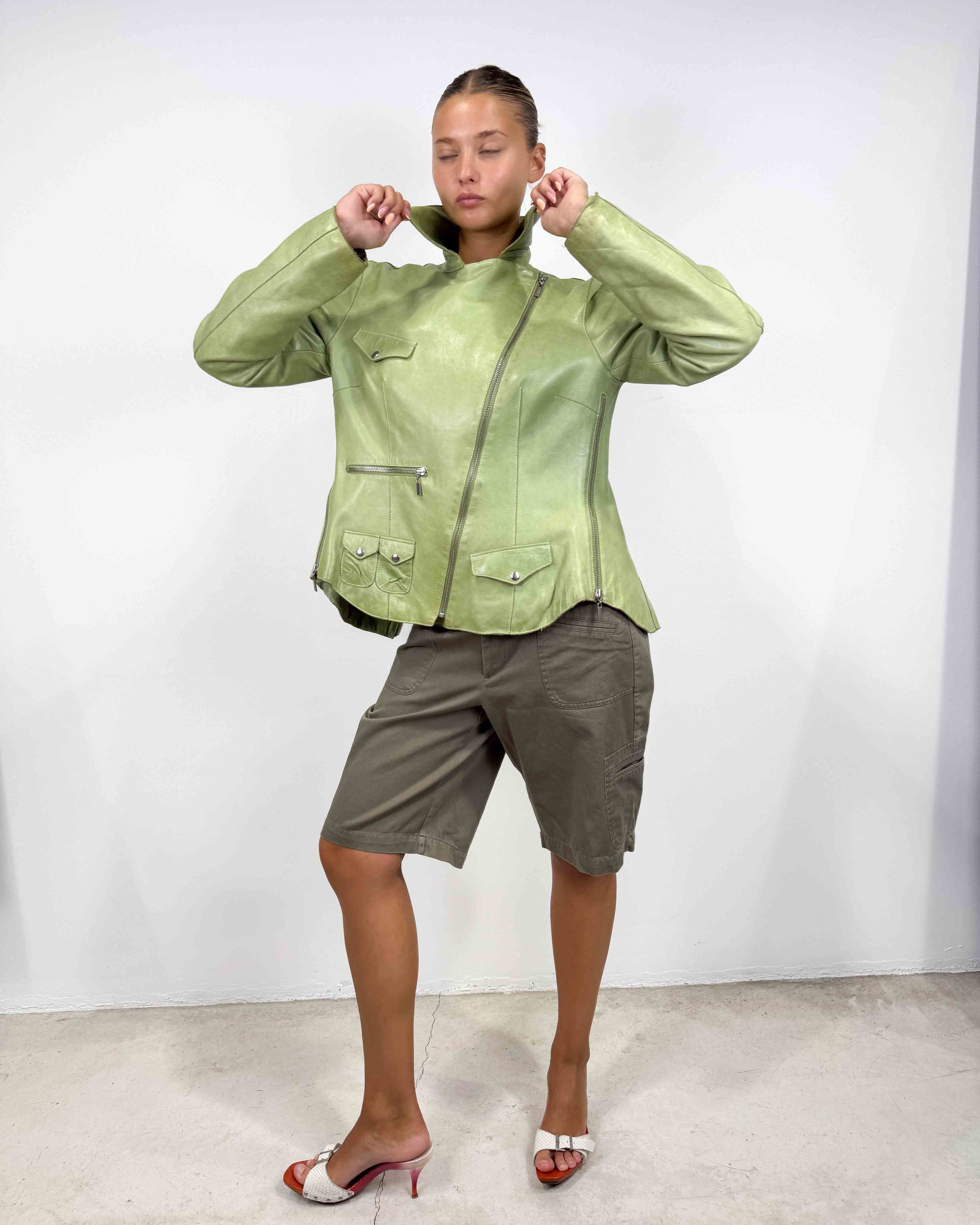 The elodie leather jacket