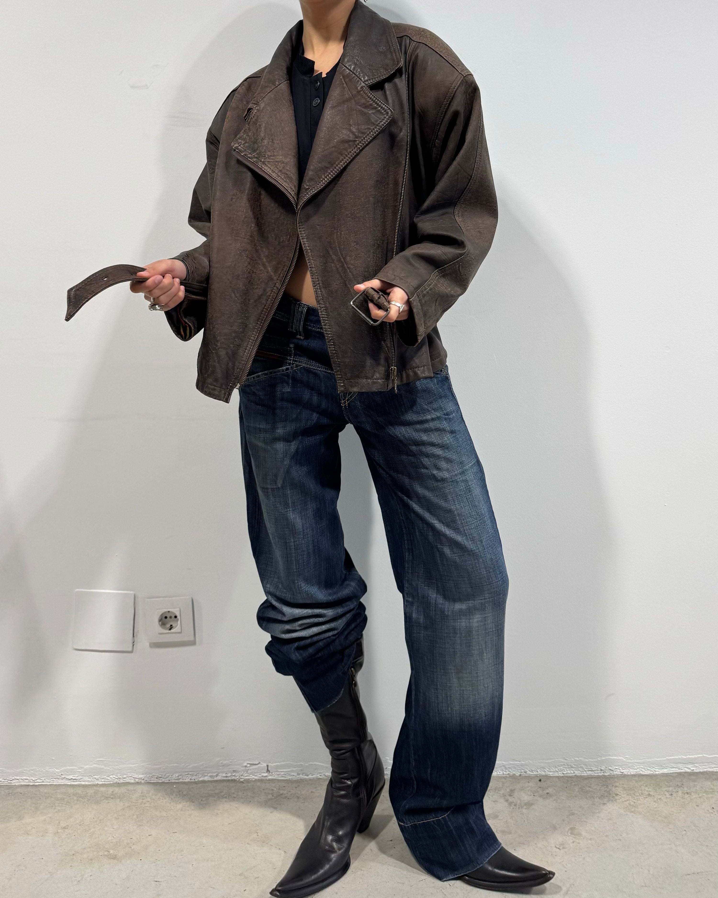 The carolina leather jacket