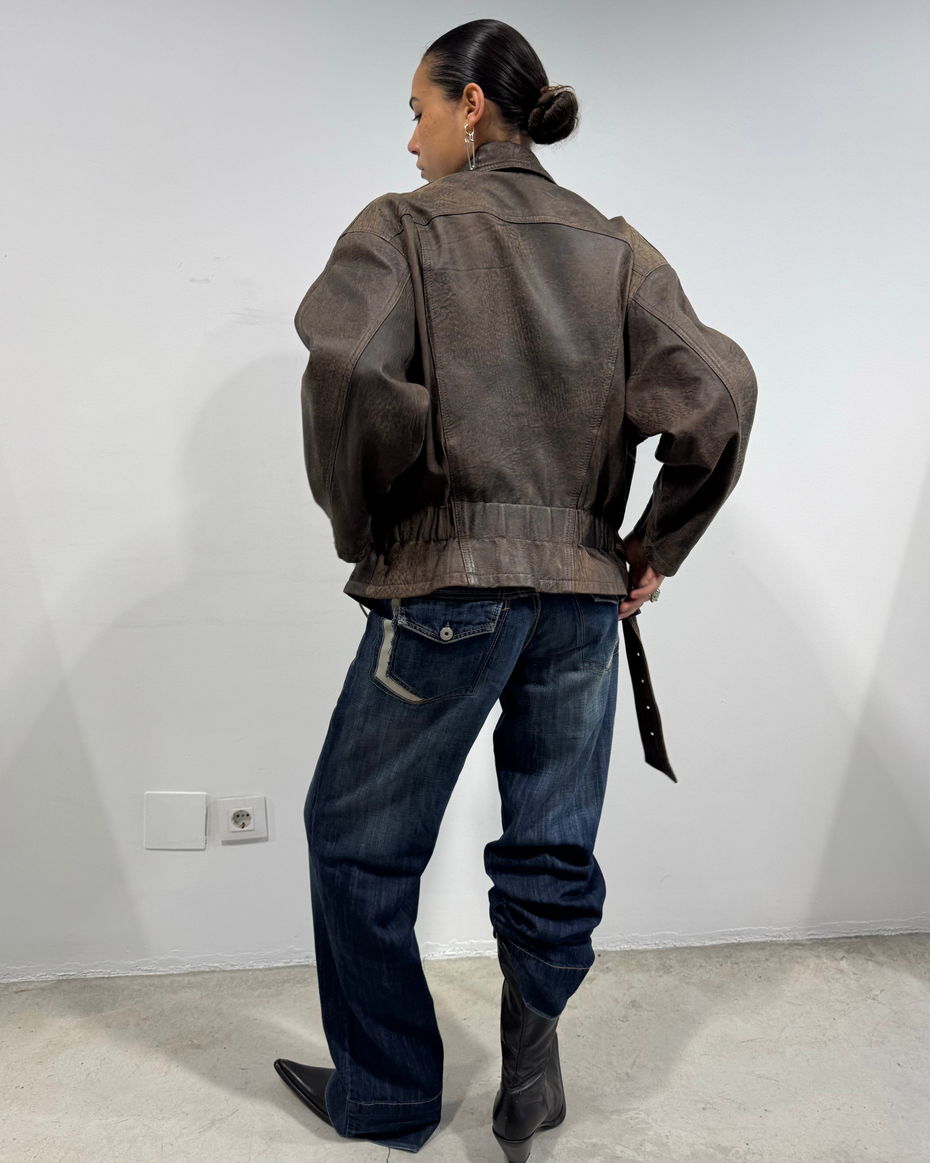 The carolina leather jacket