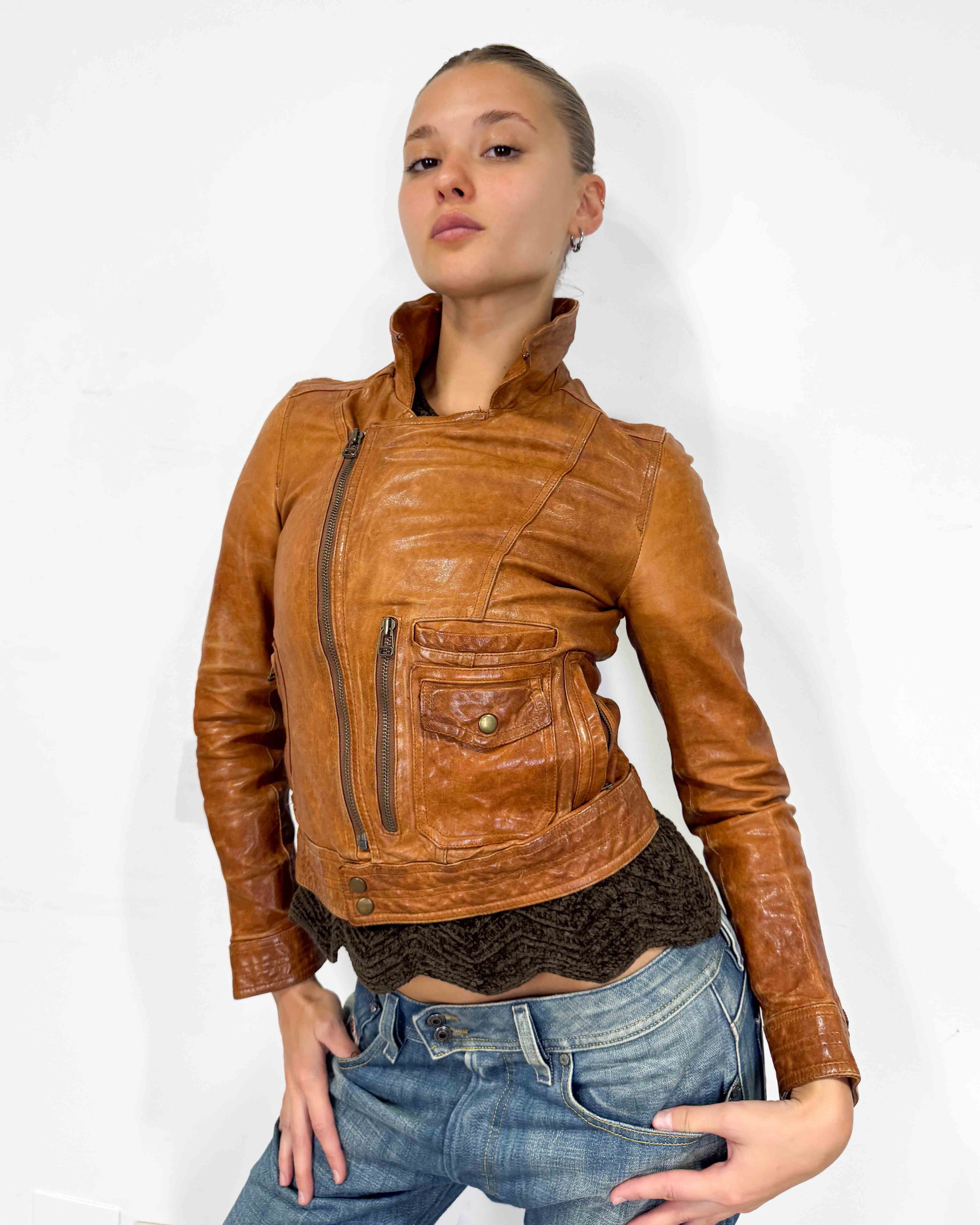 The eleonora leather jacket