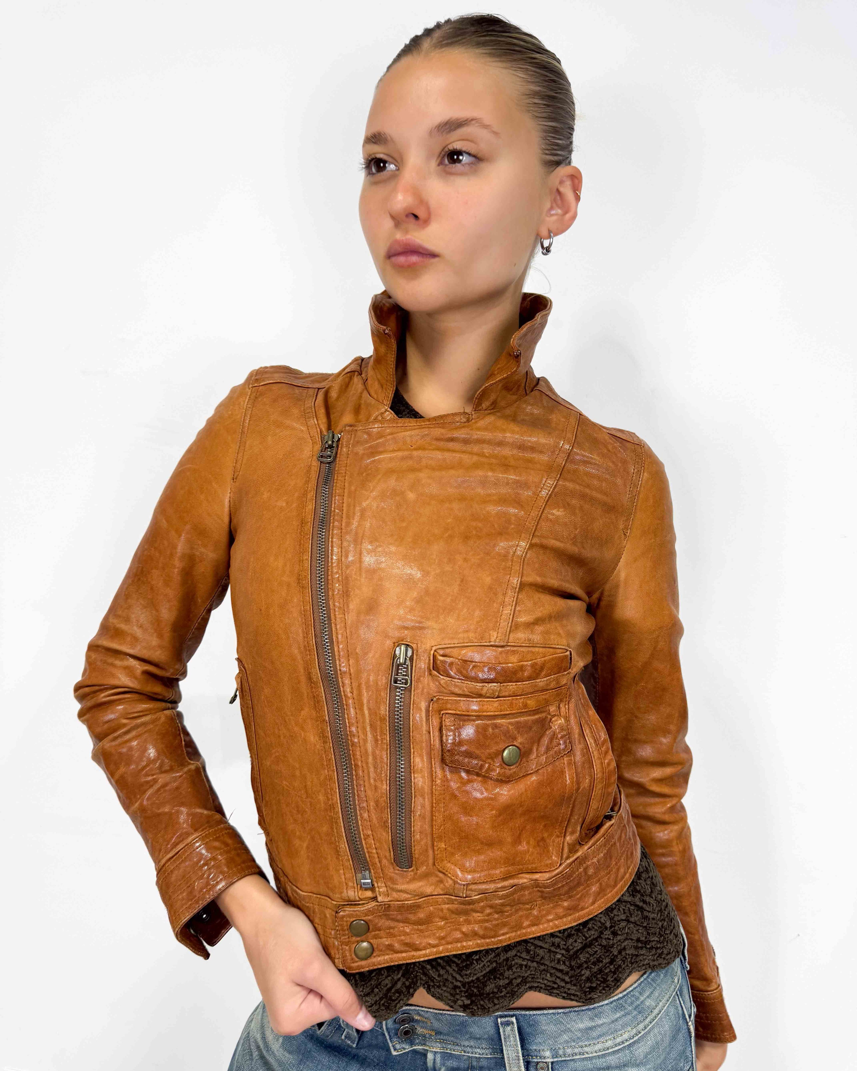 The eleonora leather jacket